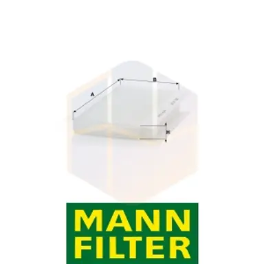 FILTRO HABITÁCULO CU 3337 MANN