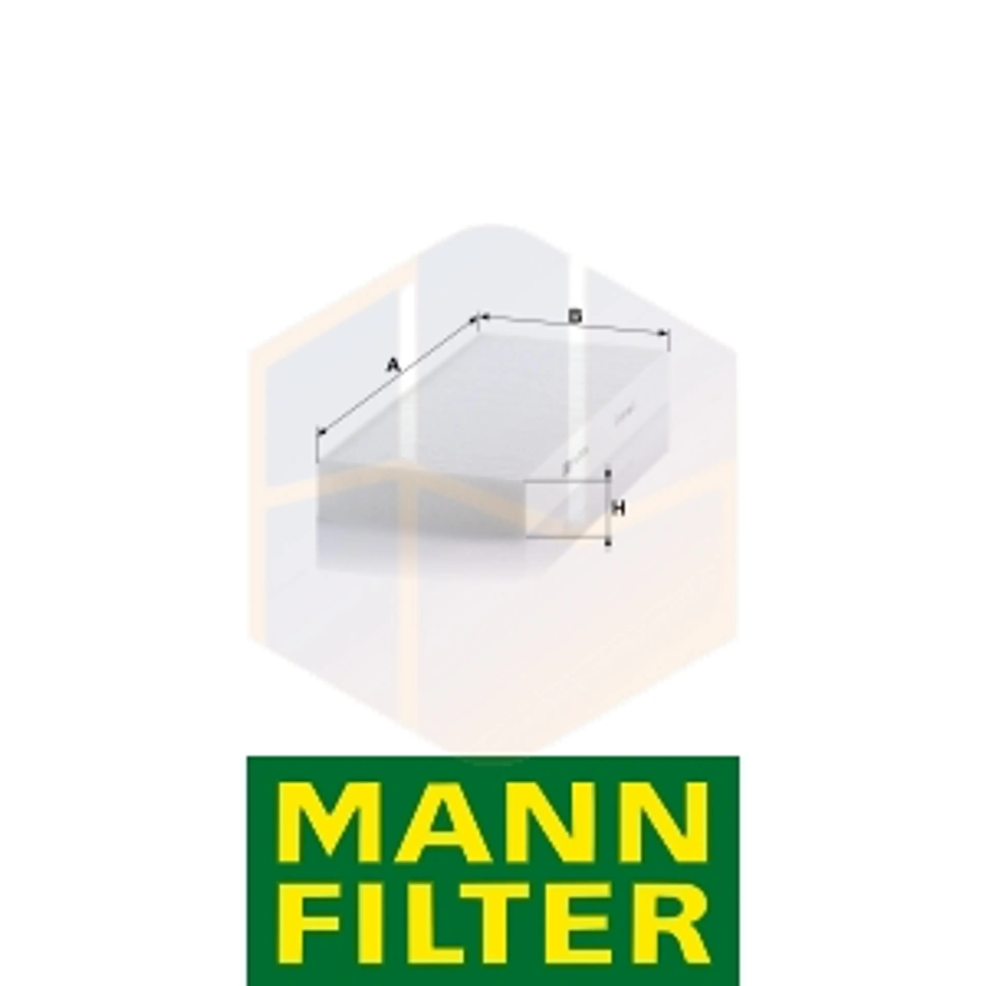 FILTRO HABITÁCULO CU 37 230 MANN