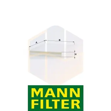 FILTRO HABITÁCULO CU 3780 MANN