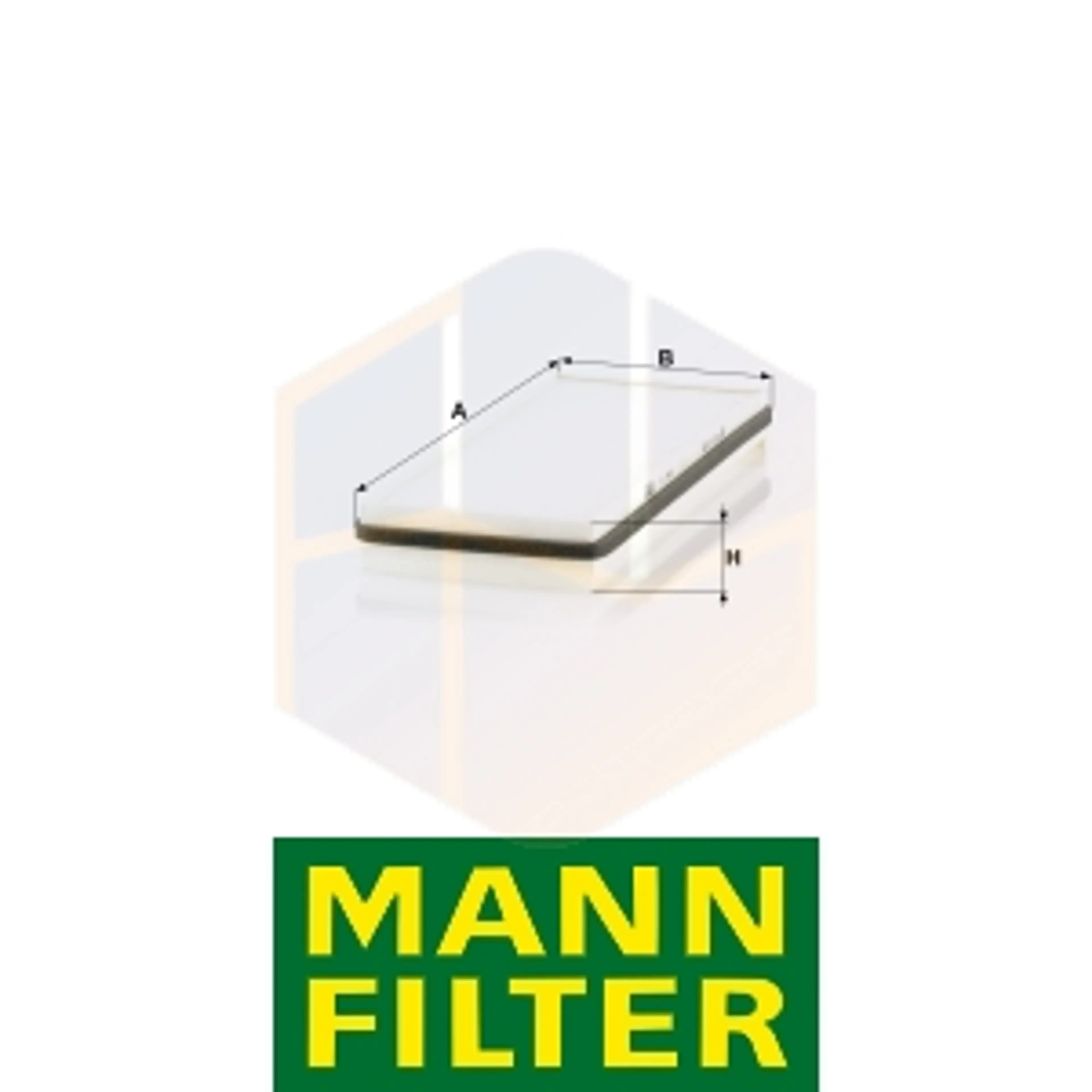 FILTRO HABITÁCULO CU 3840 MANN