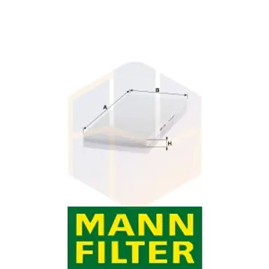 FILTRO HABITÁCULO CU 3942 MANN