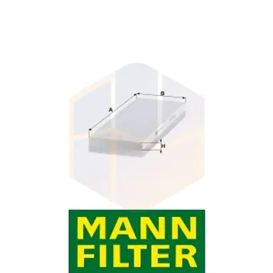 FILTRO HABITÁCULO CU 3944 MANN