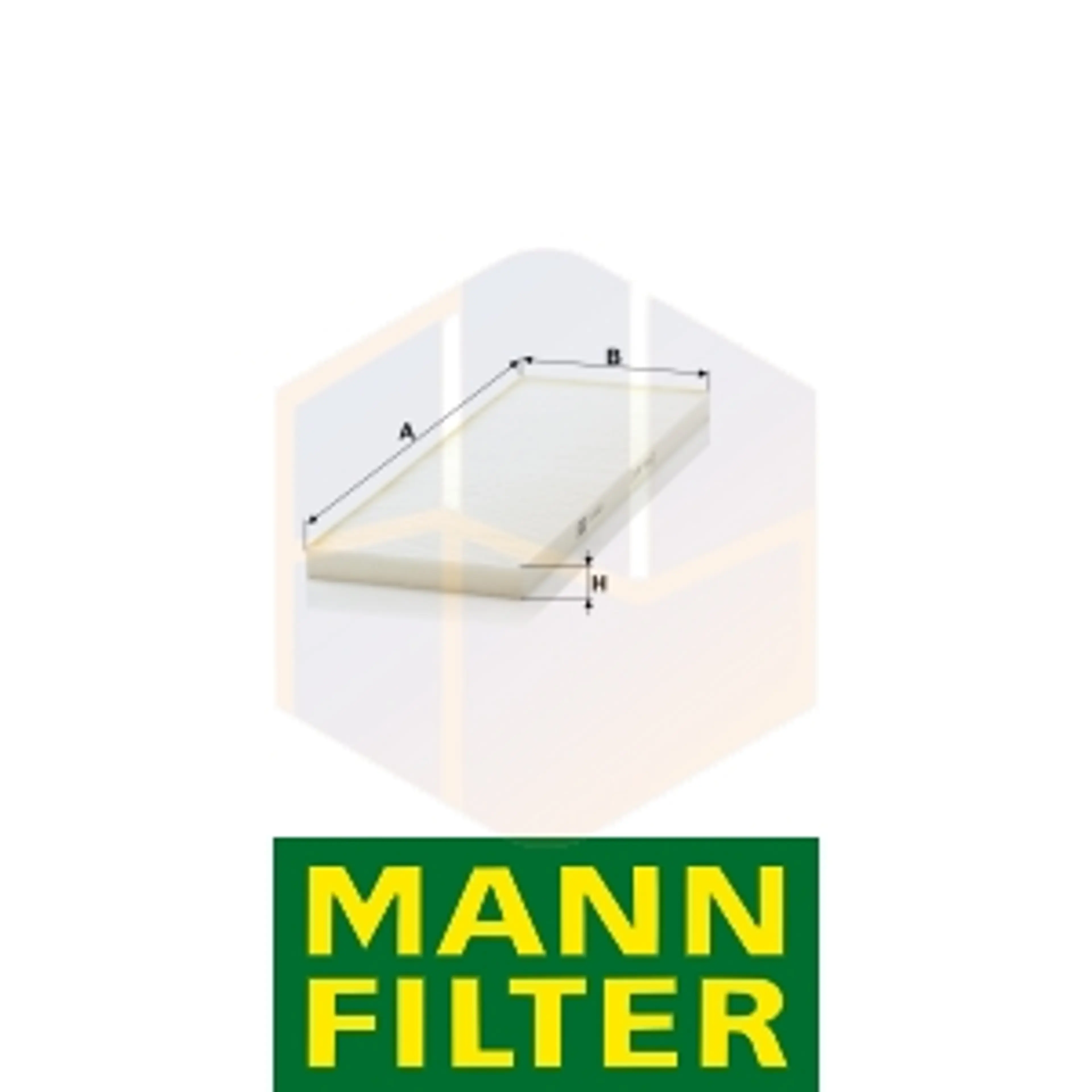 FILTRO HABITÁCULO CU 4033 MANN