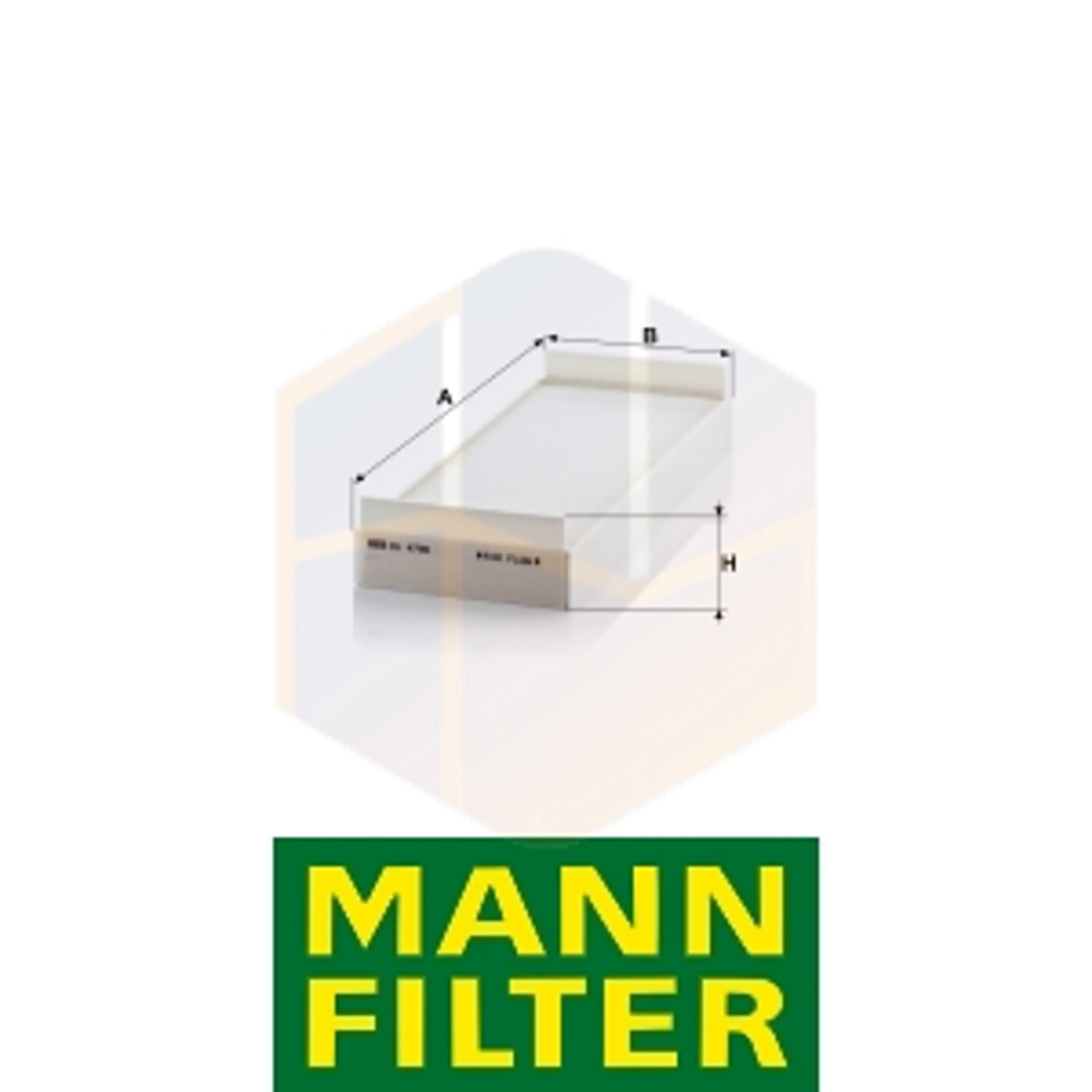 FILTRO HABITÁCULO CU 4795 MANN