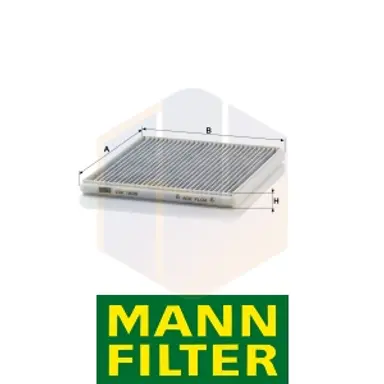 FILTRO HABITÁCULO CUK 1828 MANN