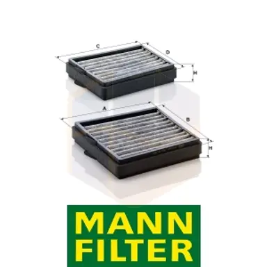 FILTRO HABITÁCULO CUK 20 000-2 MANN