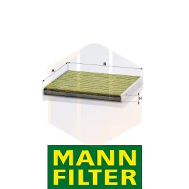 FILTRO HABITÁCULO FP 1828 MANN