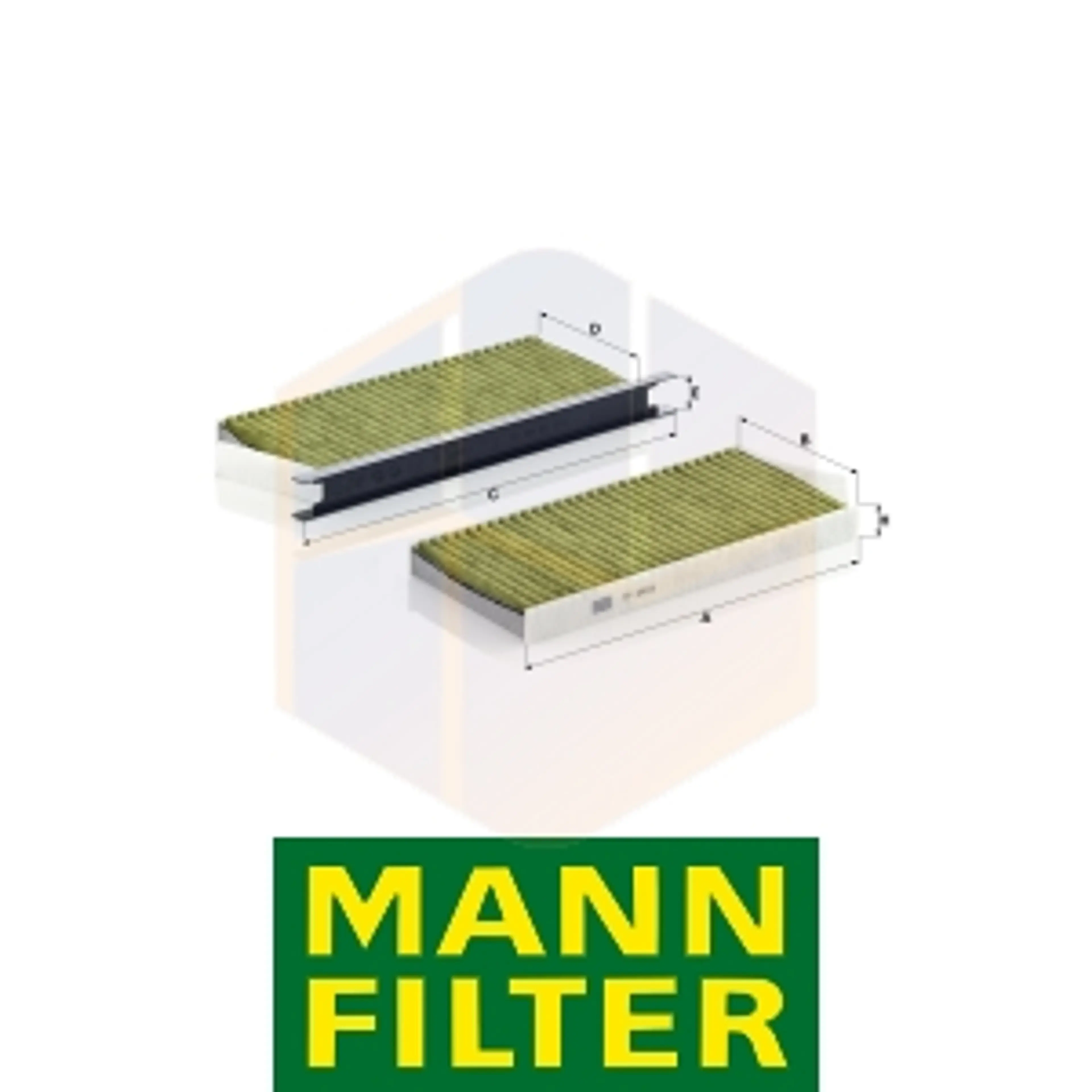 FILTRO HABITÁCULO FP 2418-2 MANN