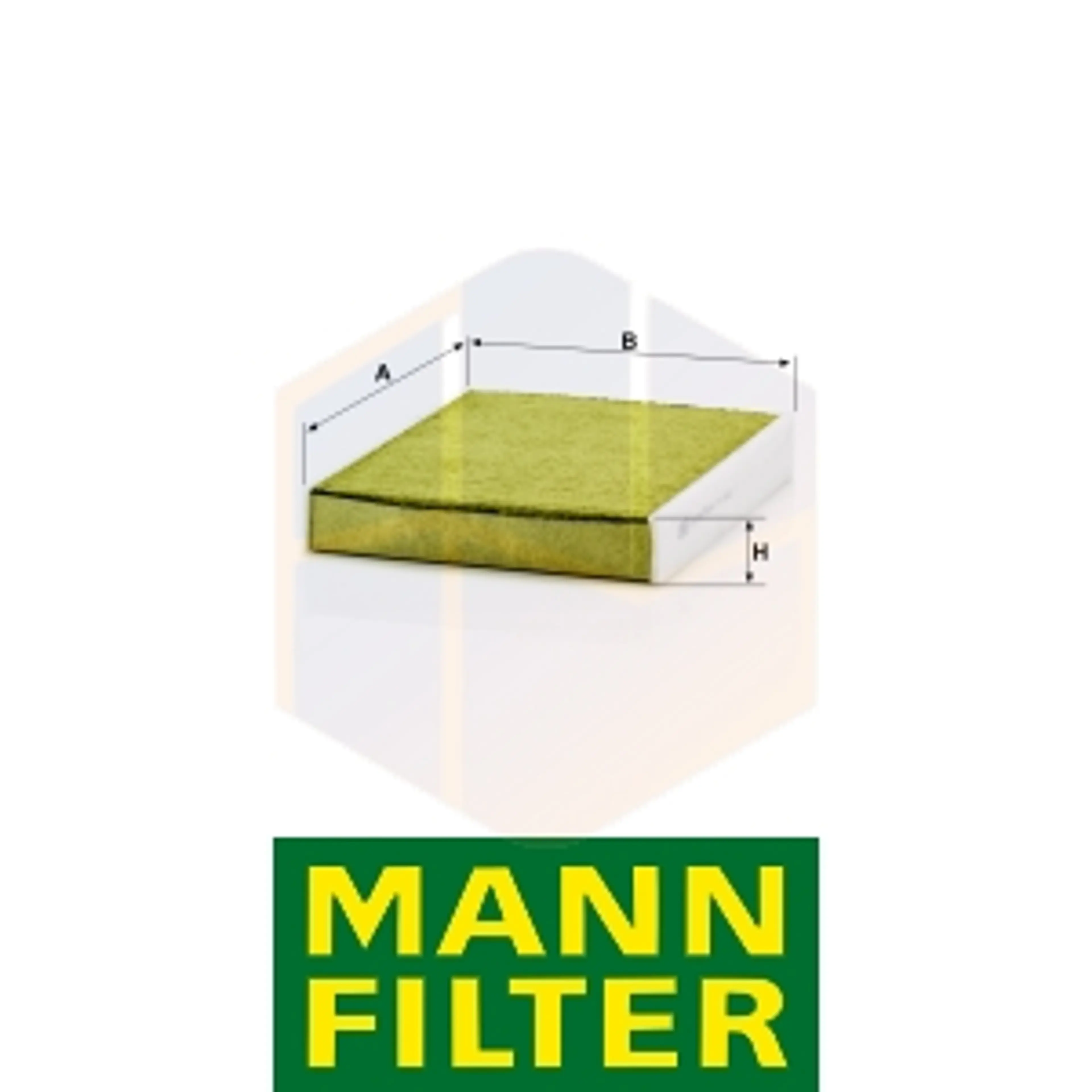 FILTRO HABITÁCULO FP 2433 MANN