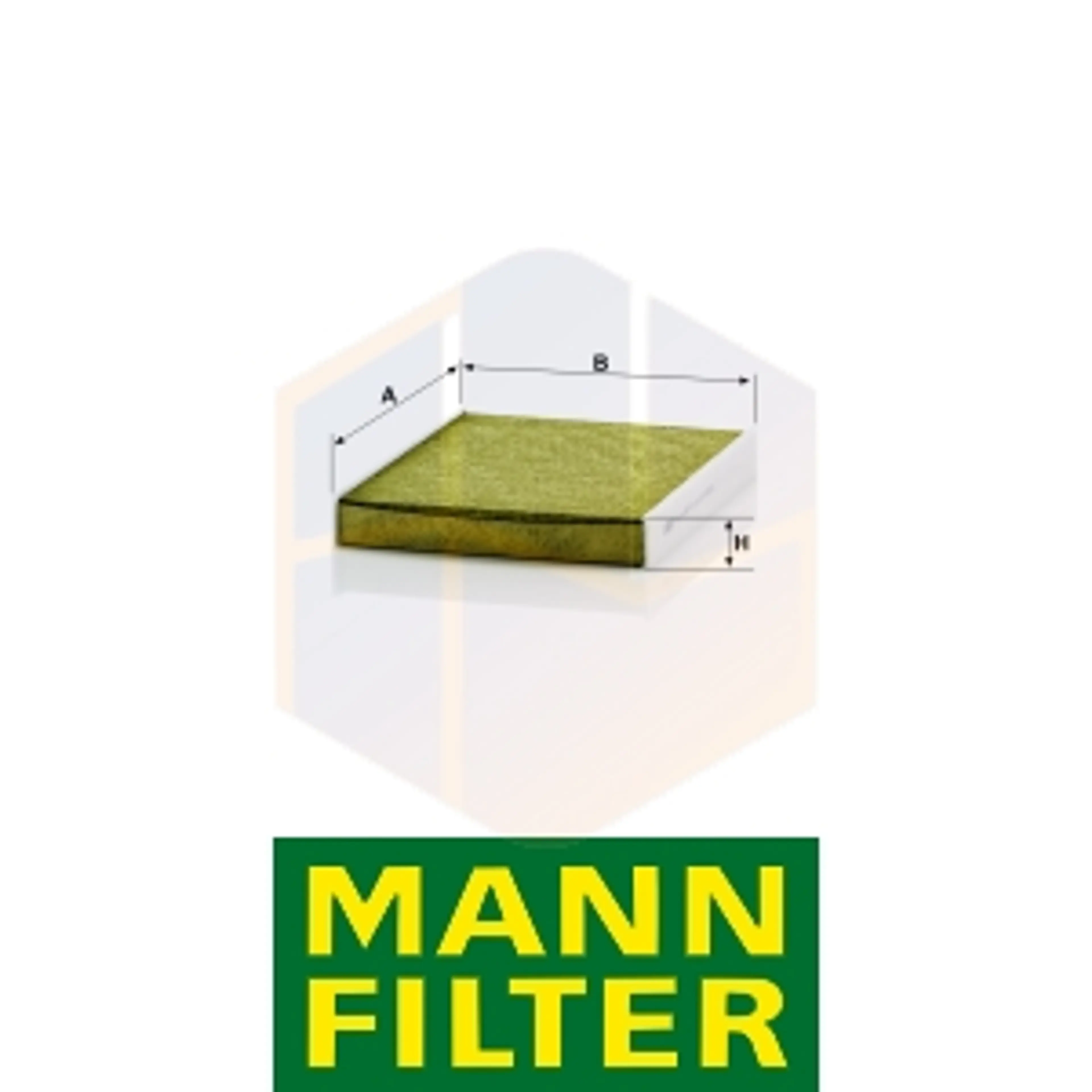 FILTRO HABITÁCULO FP 2533-2 MANN