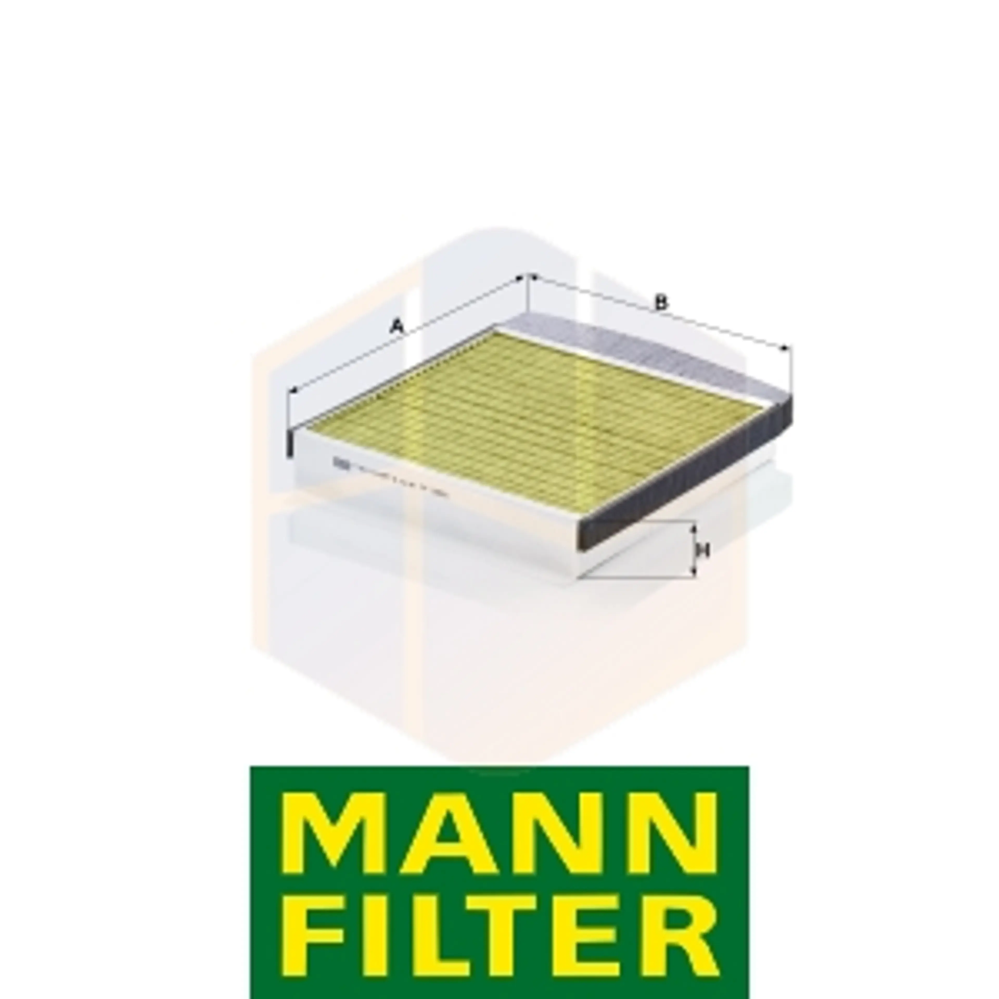 FILTRO HABITÁCULO FP 2855 MANN