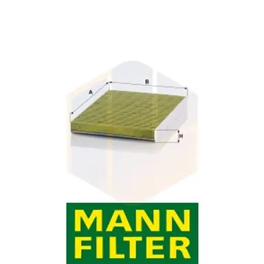 FILTRO HABITÁCULO FP 2862 MANN