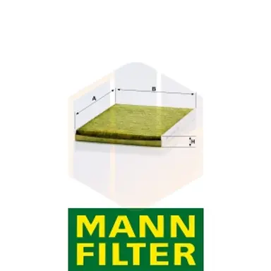 FILTRO HABITÁCULO FP 2882 MANN