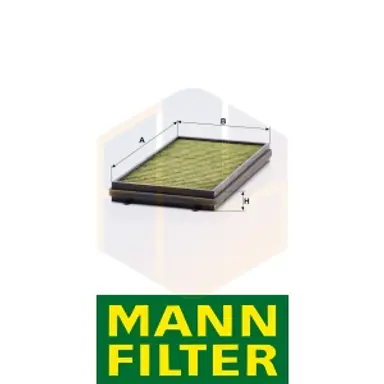 FILTRO HABITÁCULO FP 3124-2 MANN