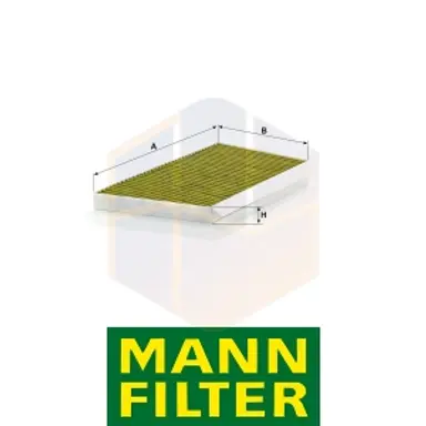 FILTRO HABITÁCULO FP 3461 MANN