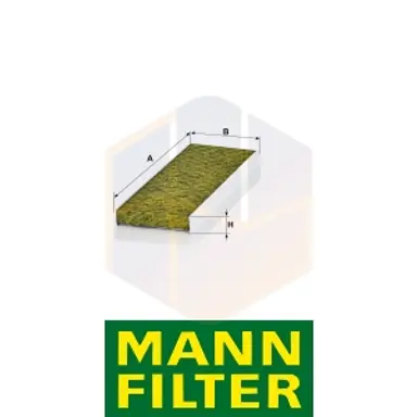 FILTRO HABITÁCULO FP 45 004 MANN