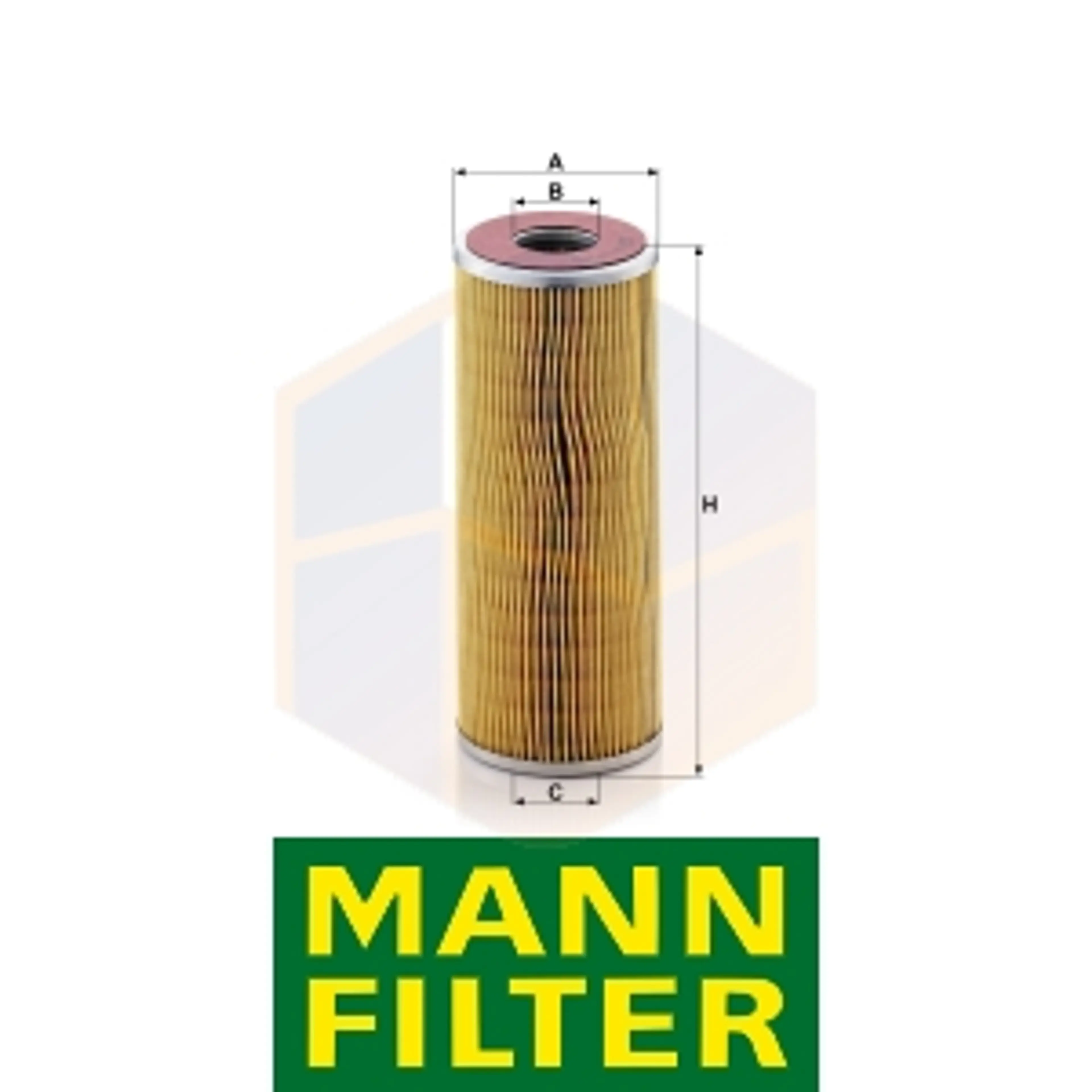 FILTRO ACEITE H 1072/11 X MANN