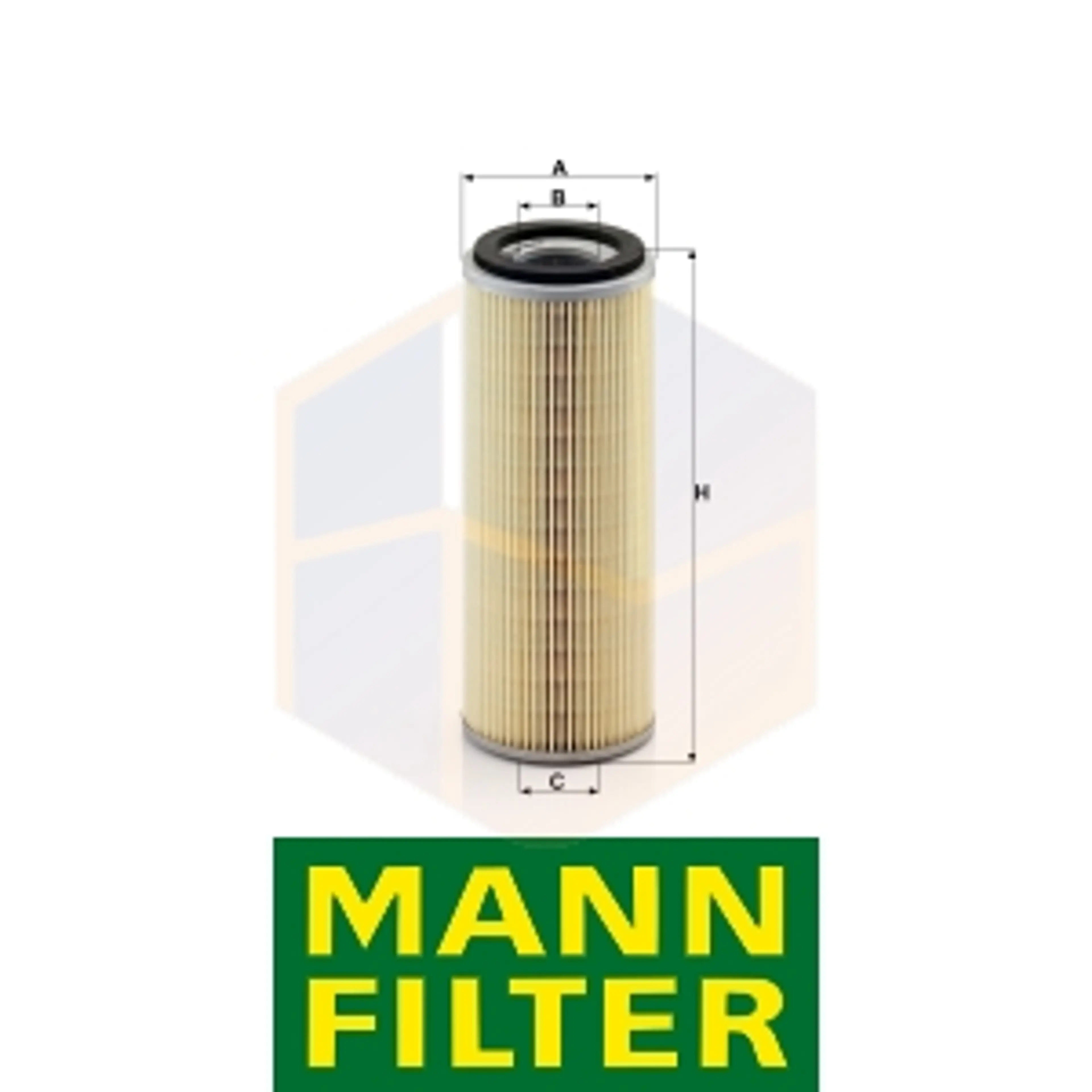 FILTRO ACEITE H 1076 X MANN