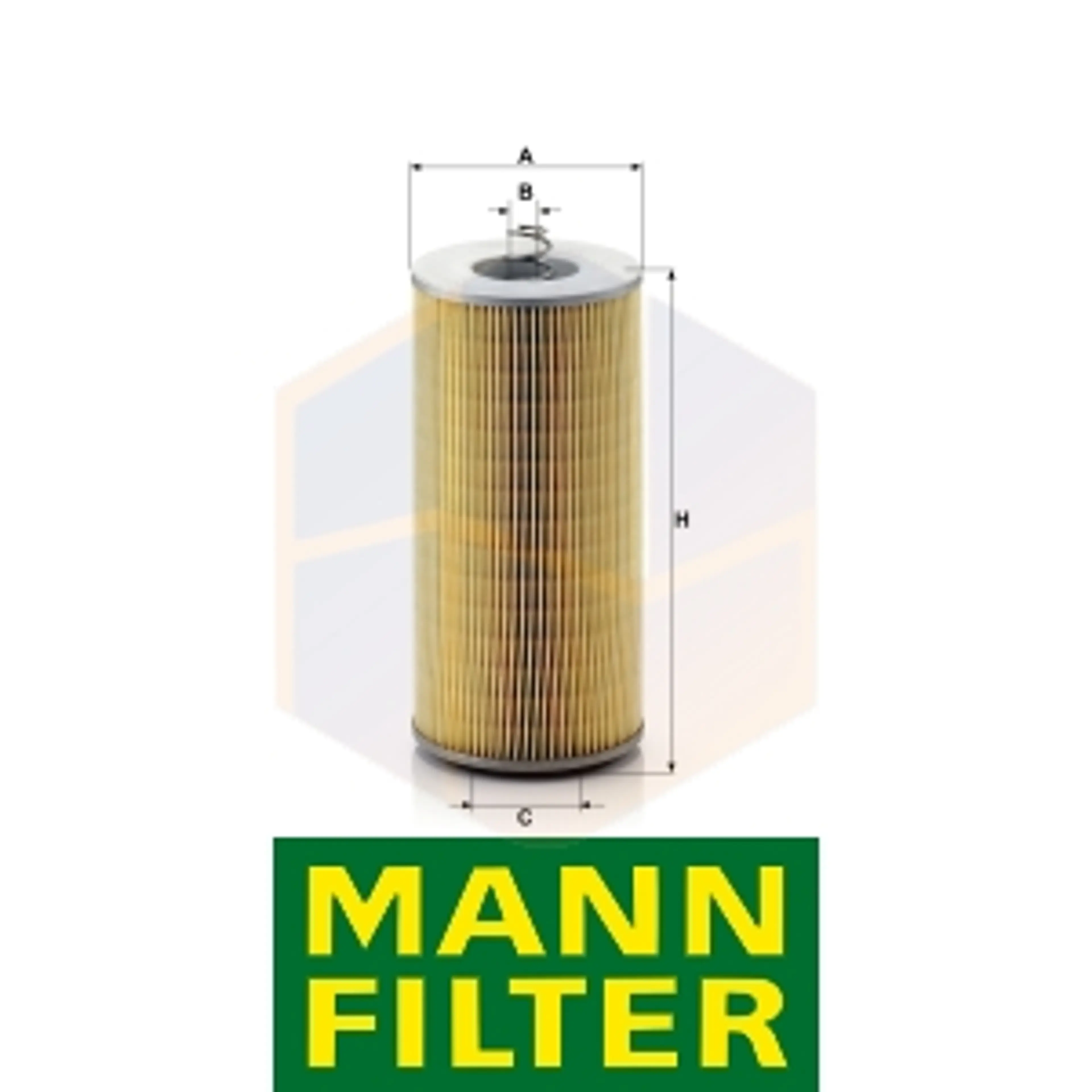 FILTRO ACEITE H 12 110/2 X MANN