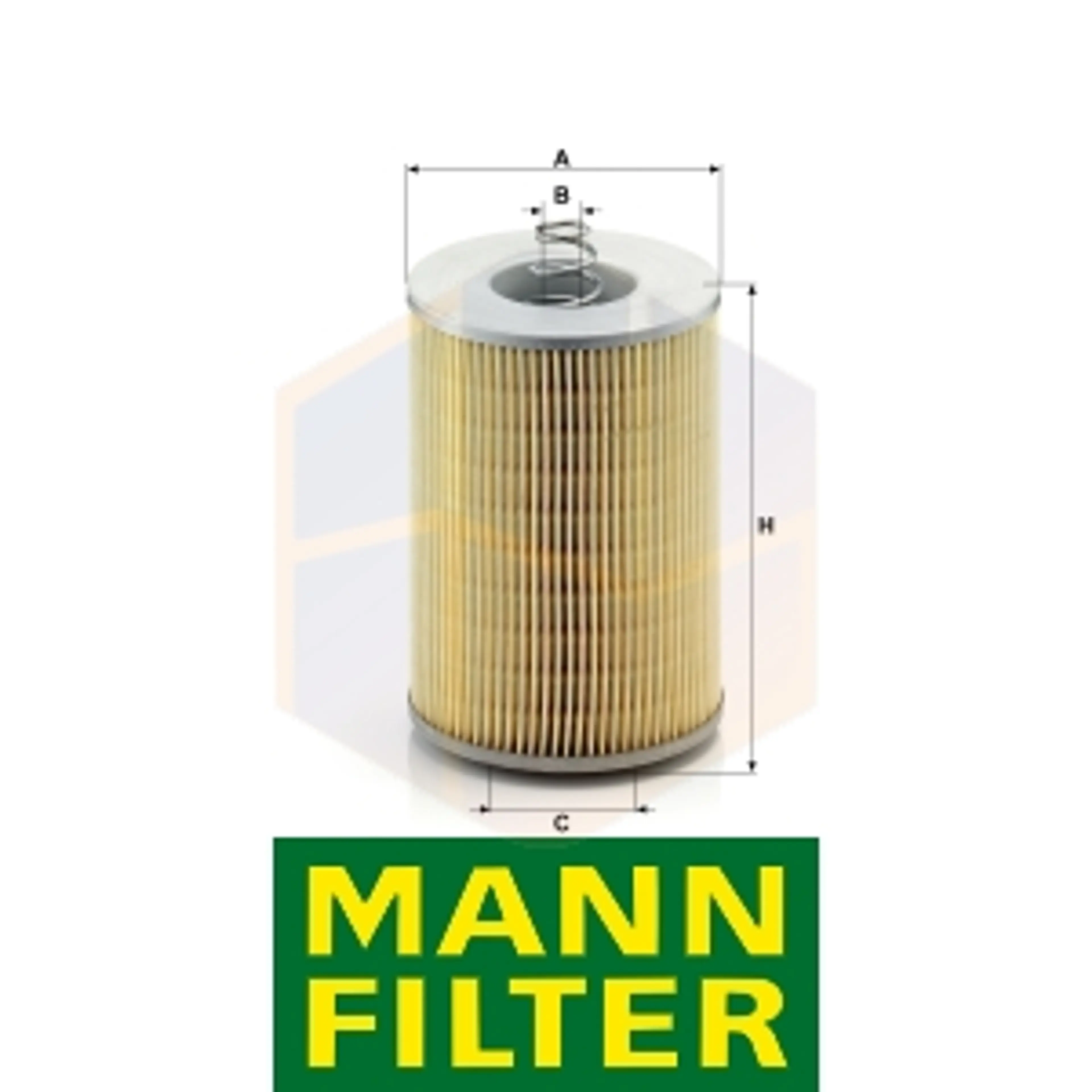 FILTRO ACEITE H 1275 X MANN