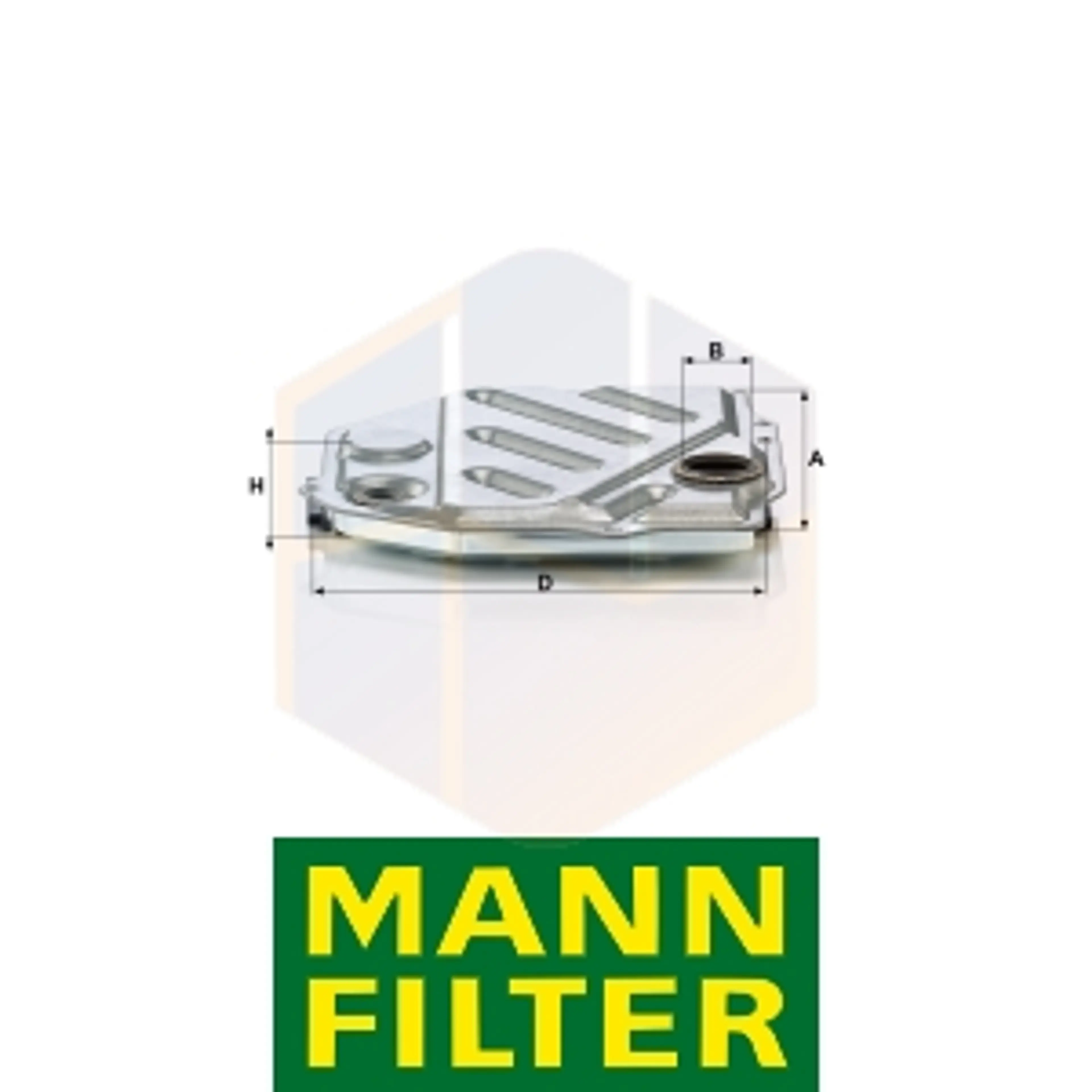 FILTRO ACEITE H 1914/2 KIT MANN