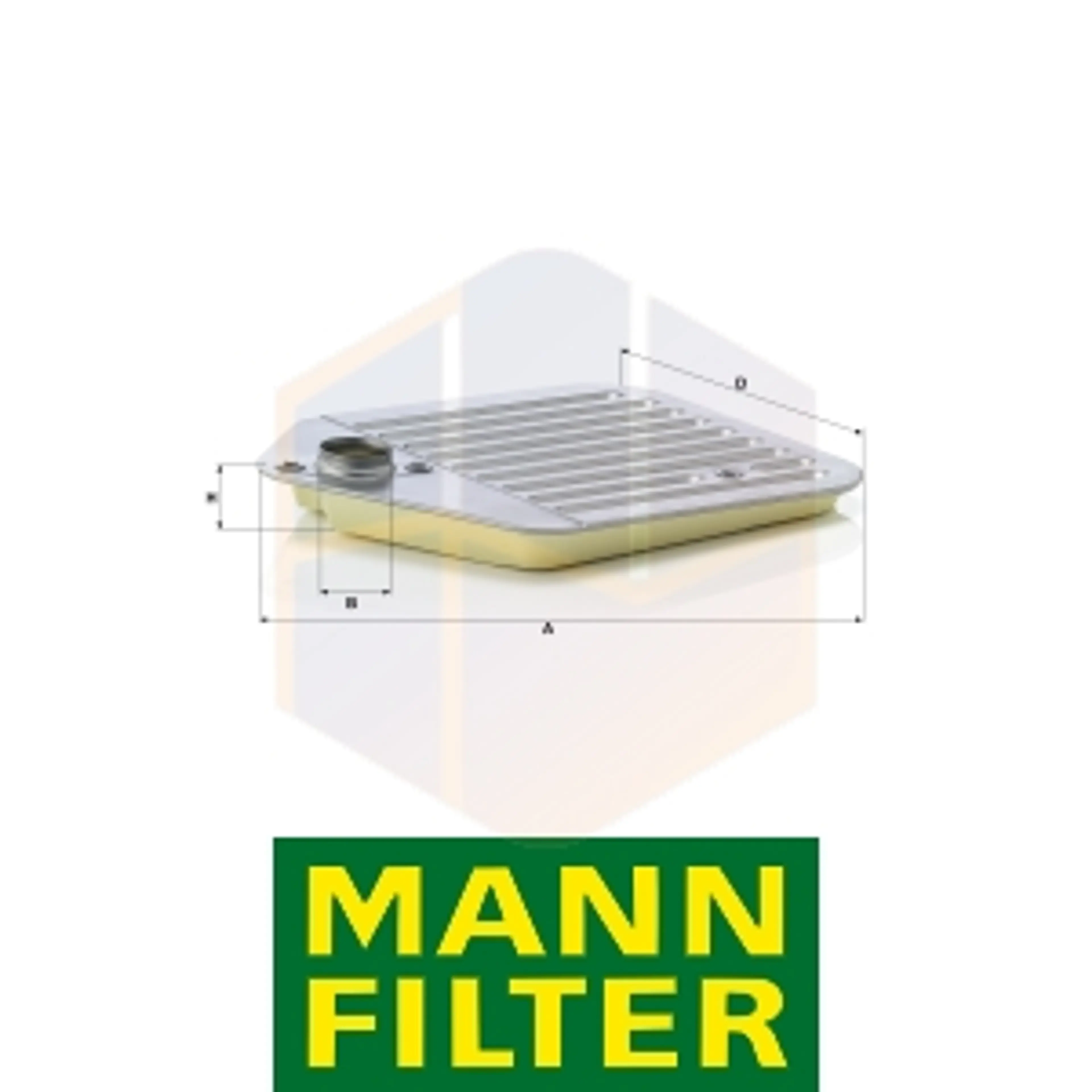 FILTRO ACEITE H 2425 X KIT MANN