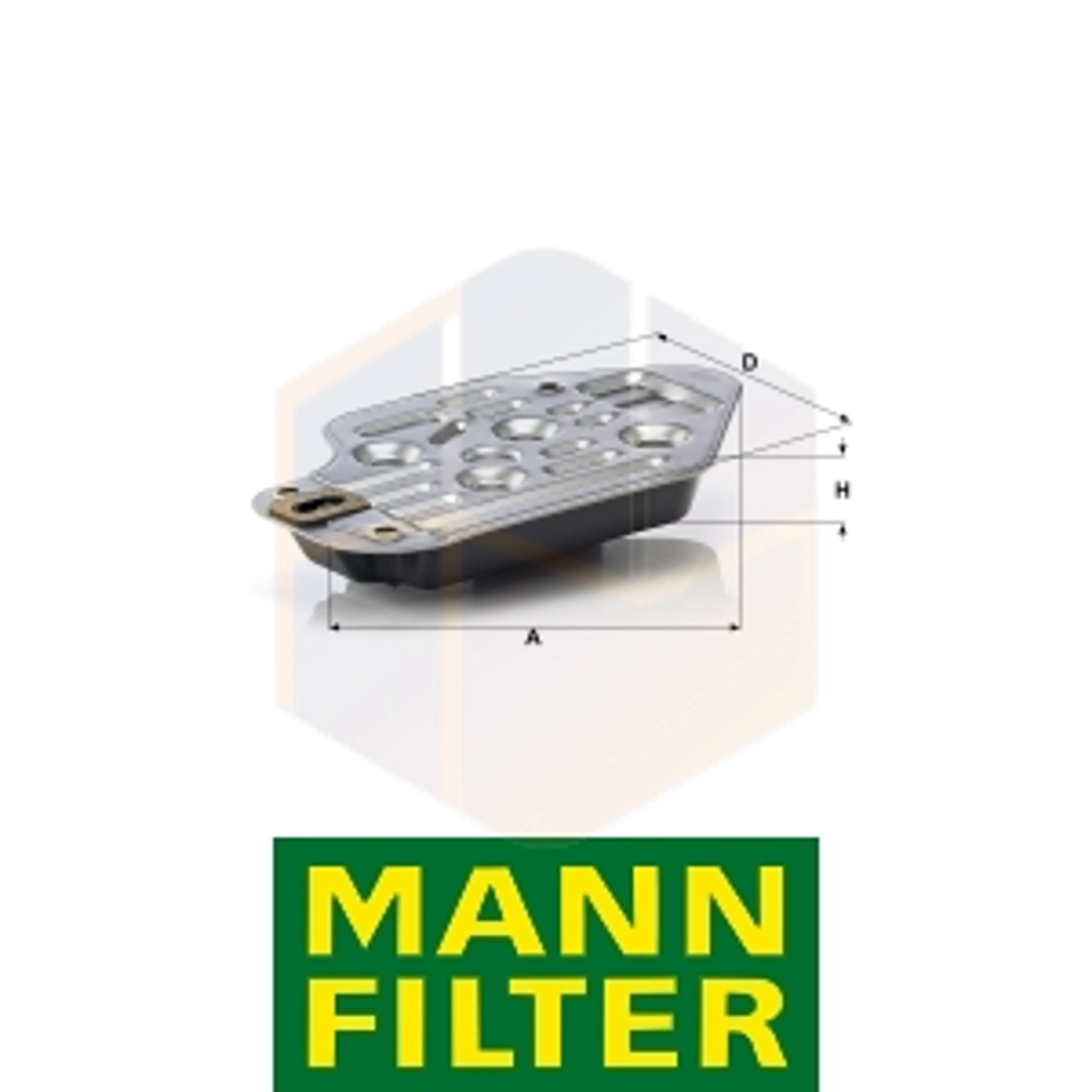 FILTRO ACEITE H 2426 KIT MANN