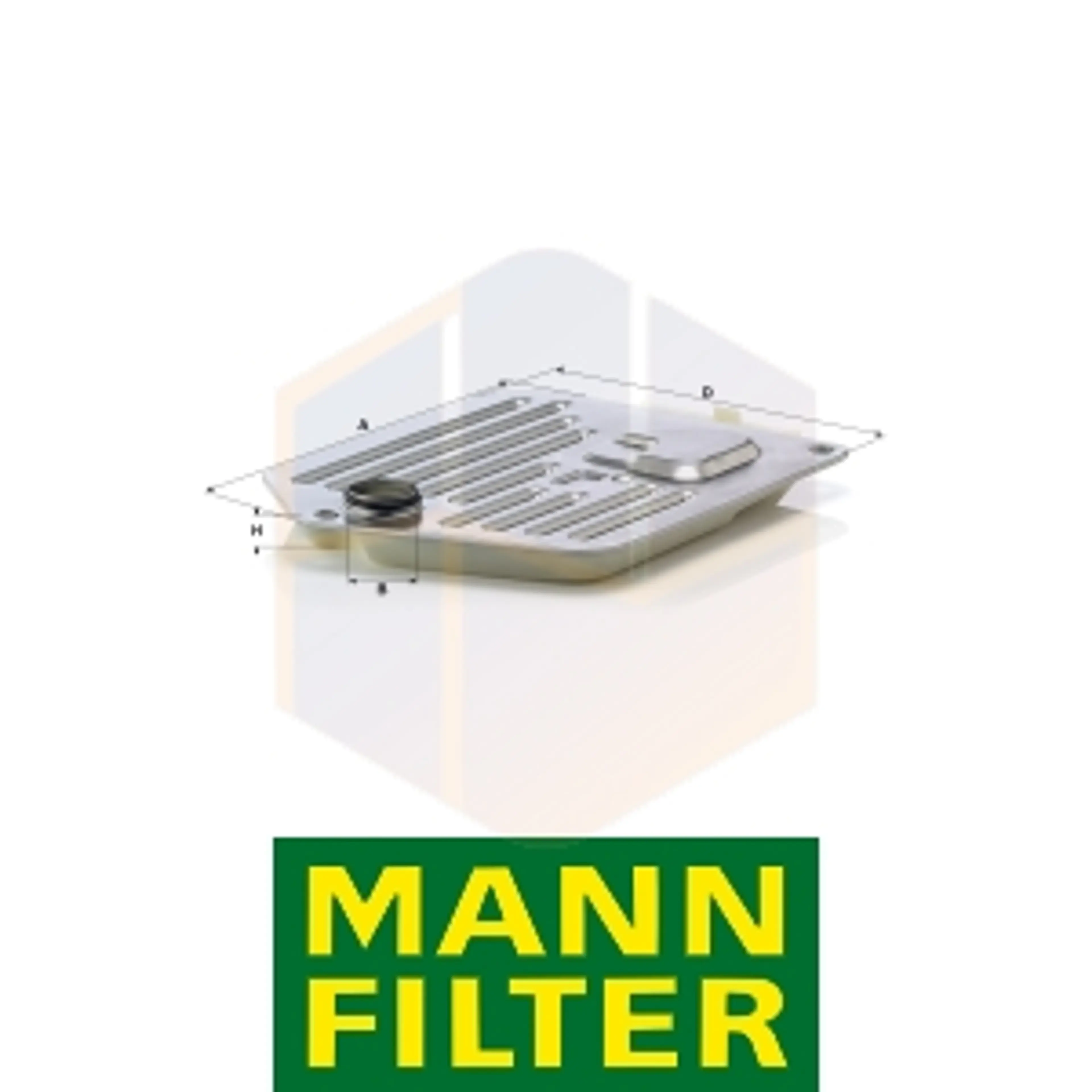 FILTRO ACEITE H 2522/1 X KIT MANN