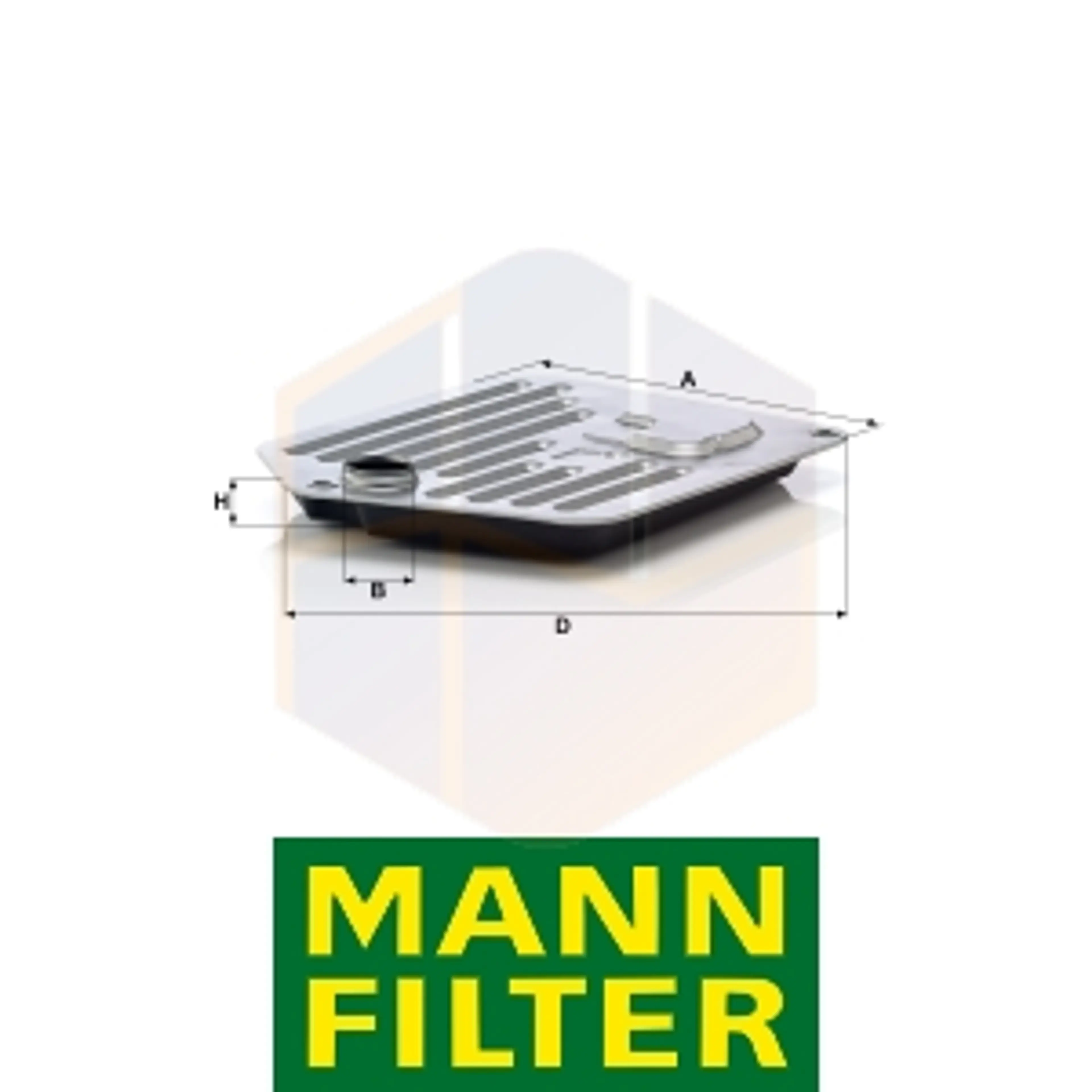 FILTRO ACEITE H 2522 X KIT MANN