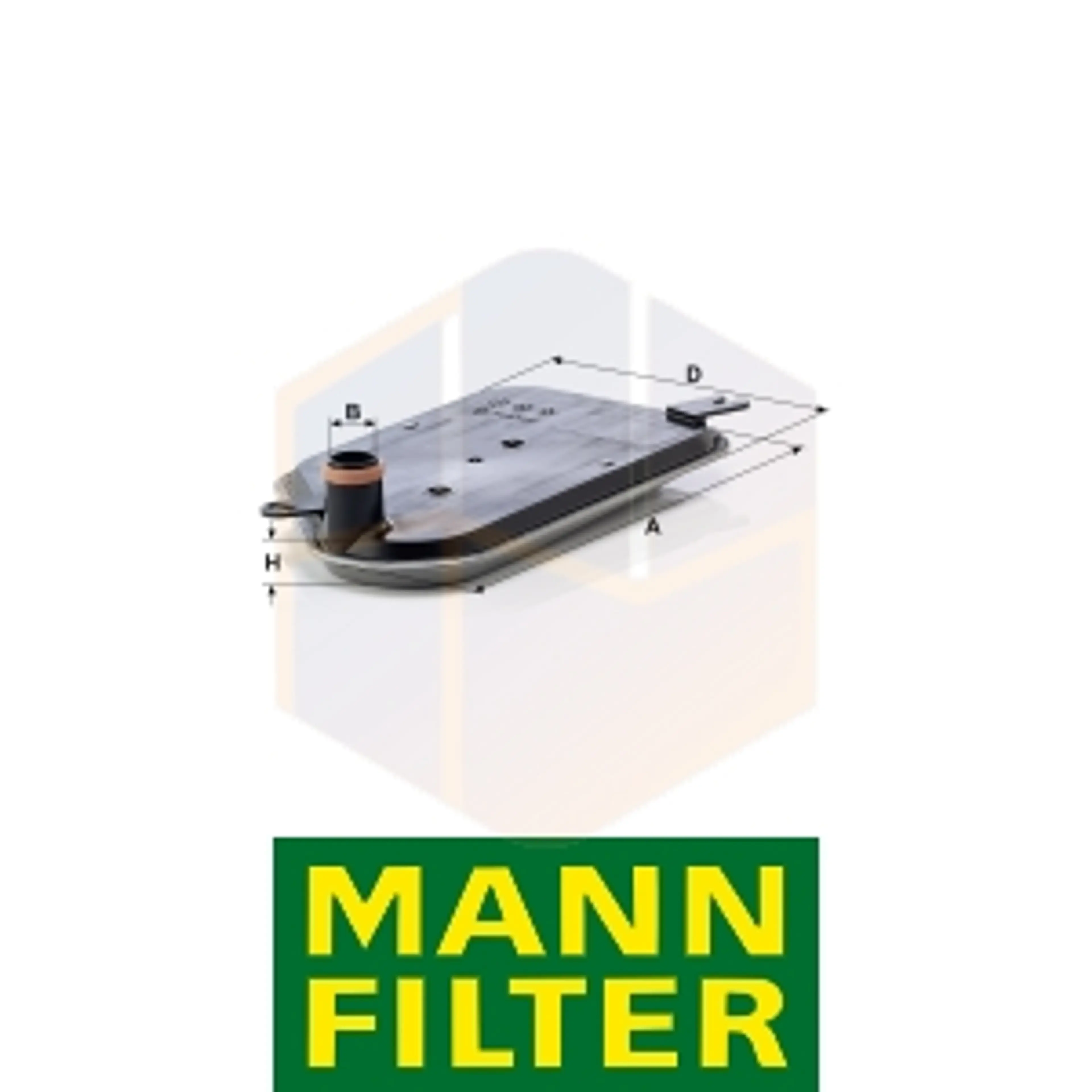 FILTRO HIDRÁULICO H 2826 KIT MANN