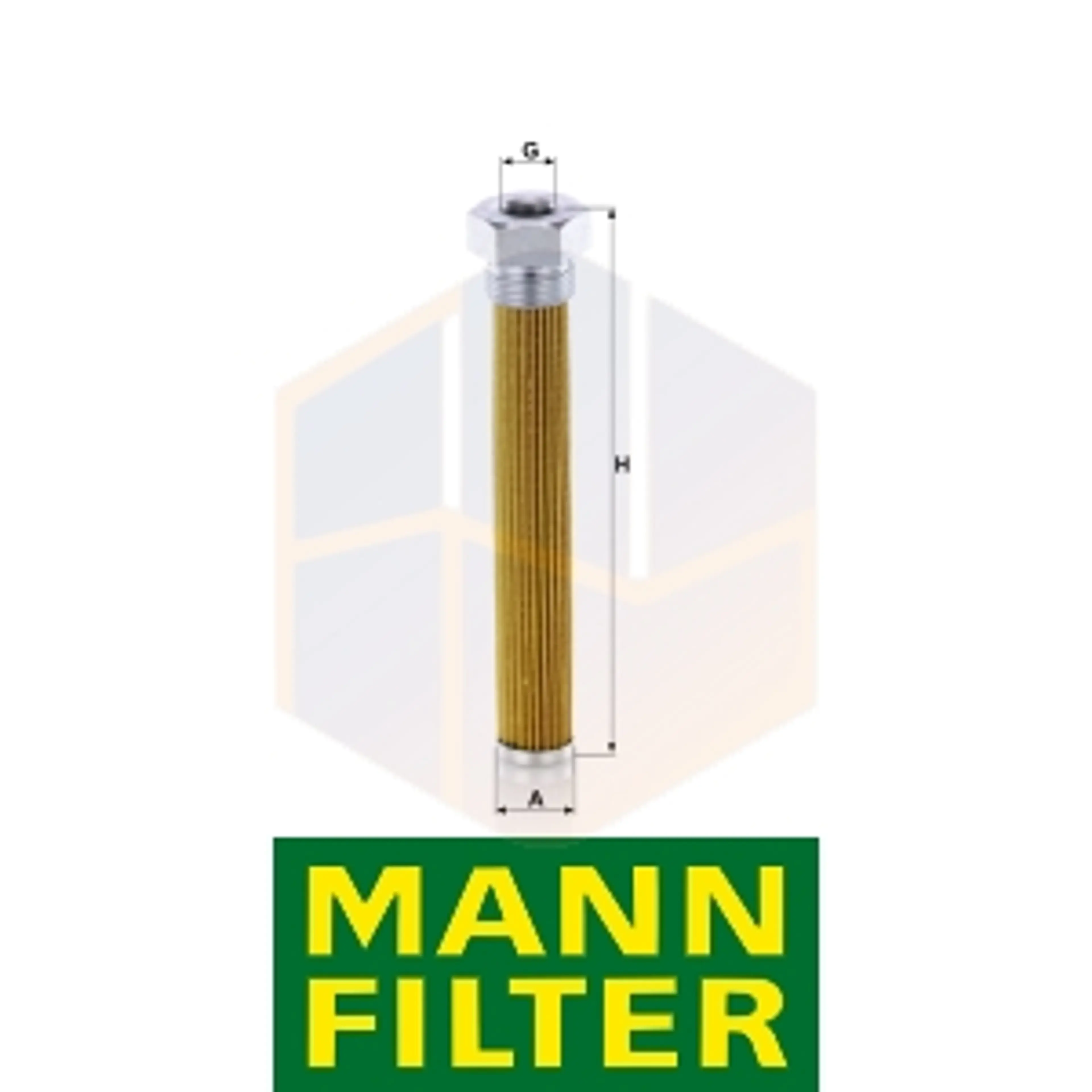 FILTRO ACEITE H 4007 MANN