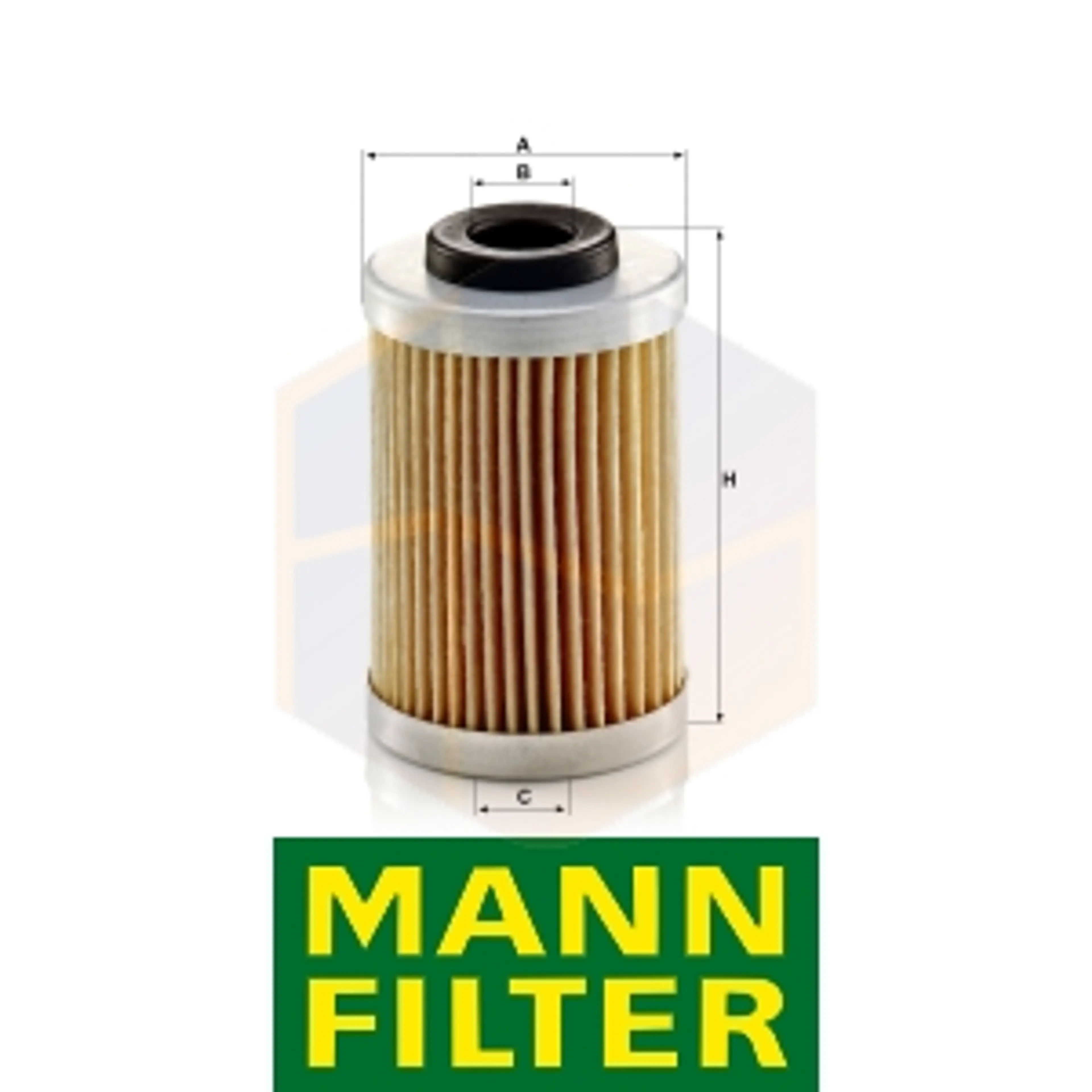 FILTRO ACEITE H 43/2 MANN