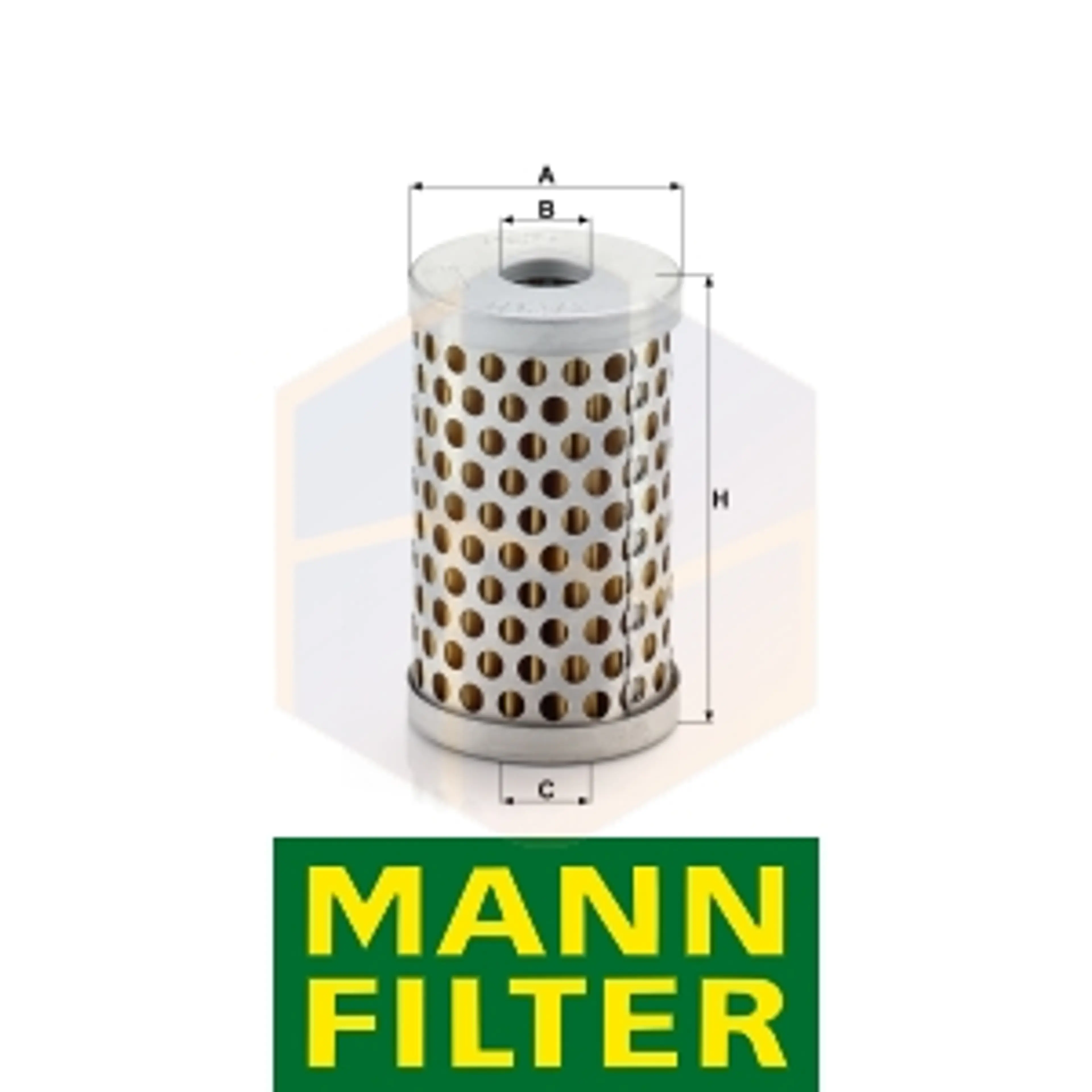 FILTRO ACEITE H 53/3 MANN