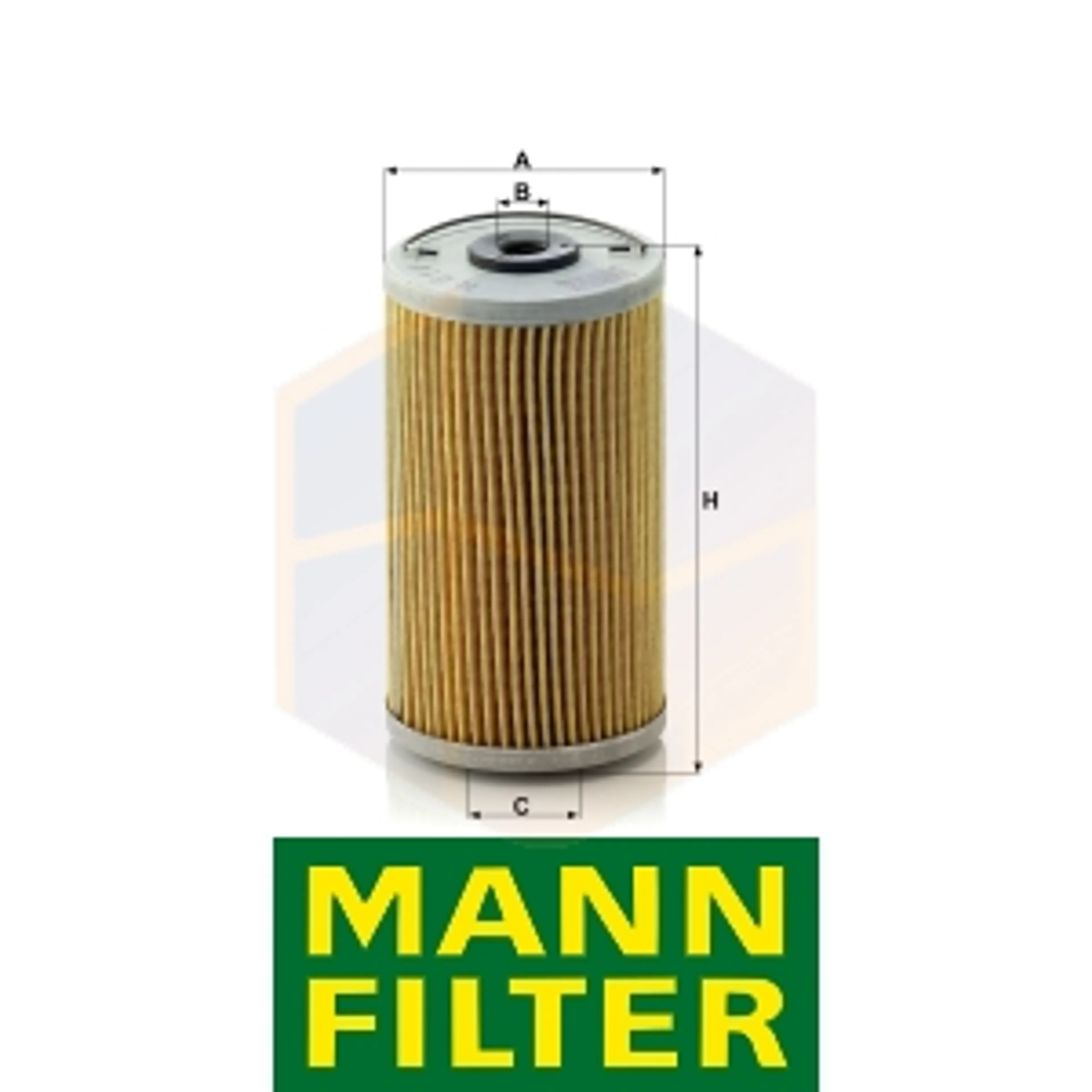 FILTRO ACEITE H 614 N MANN