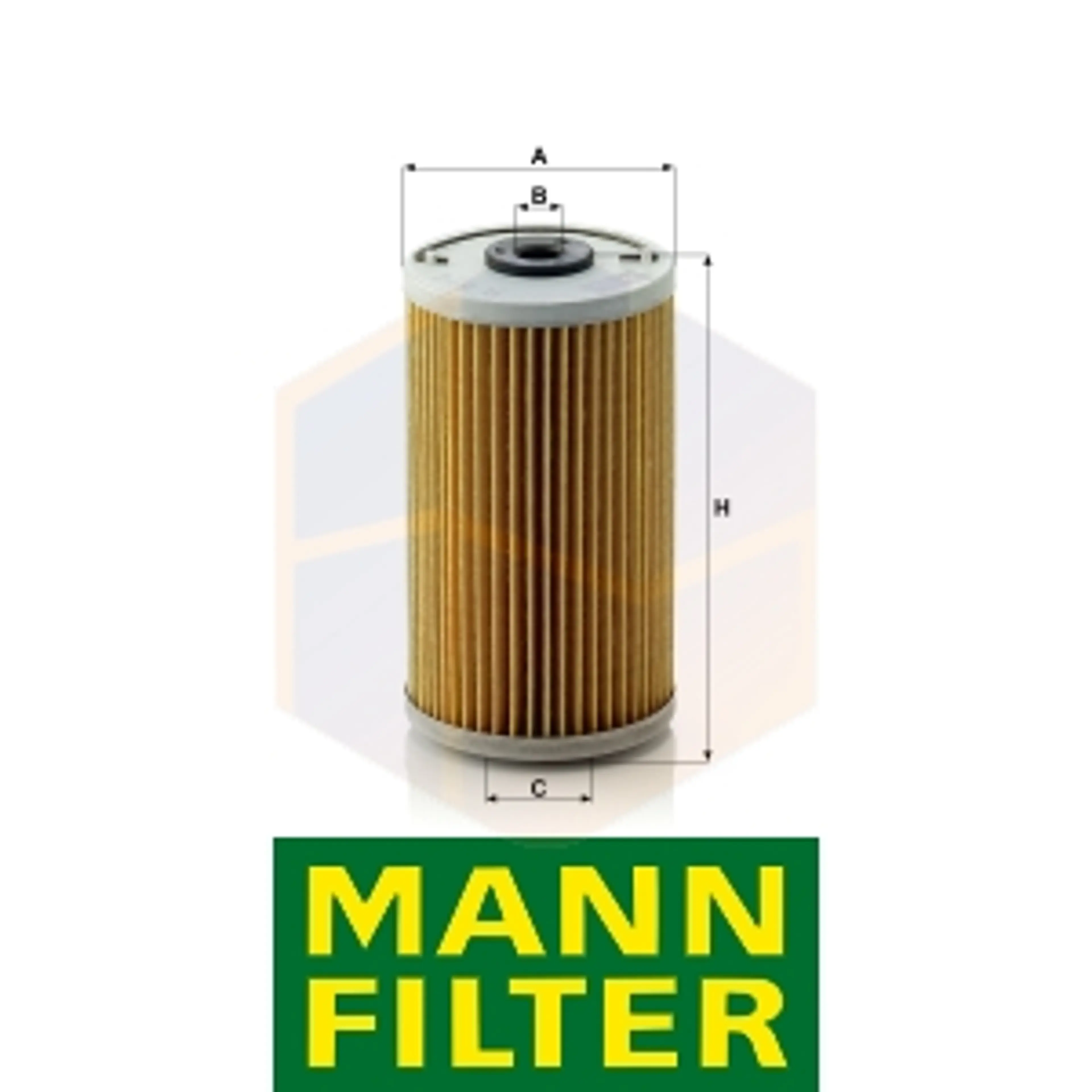 FILTRO ACEITE H 614 X MANN