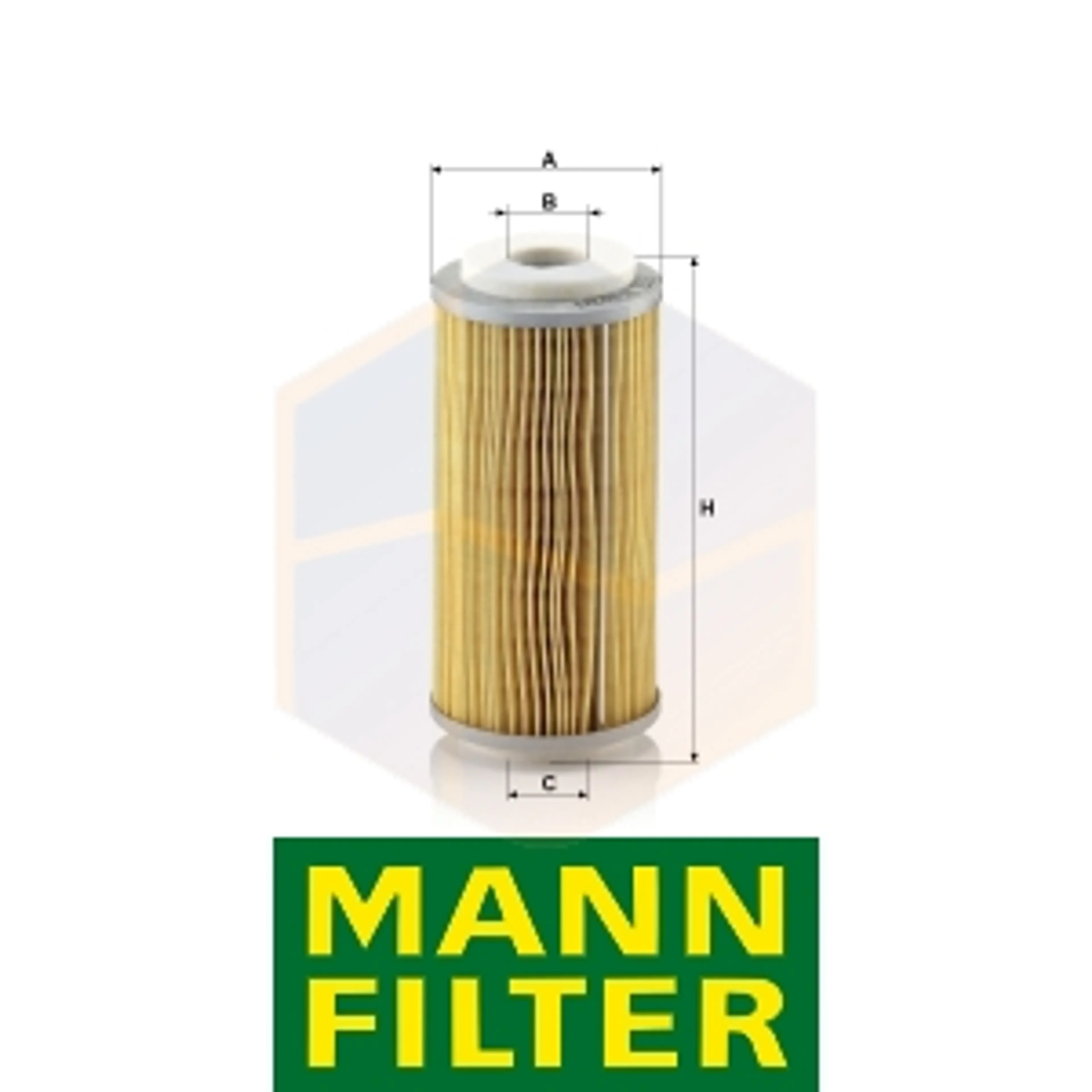 FILTRO COMBUSTIBLE H 822/1 X MANN