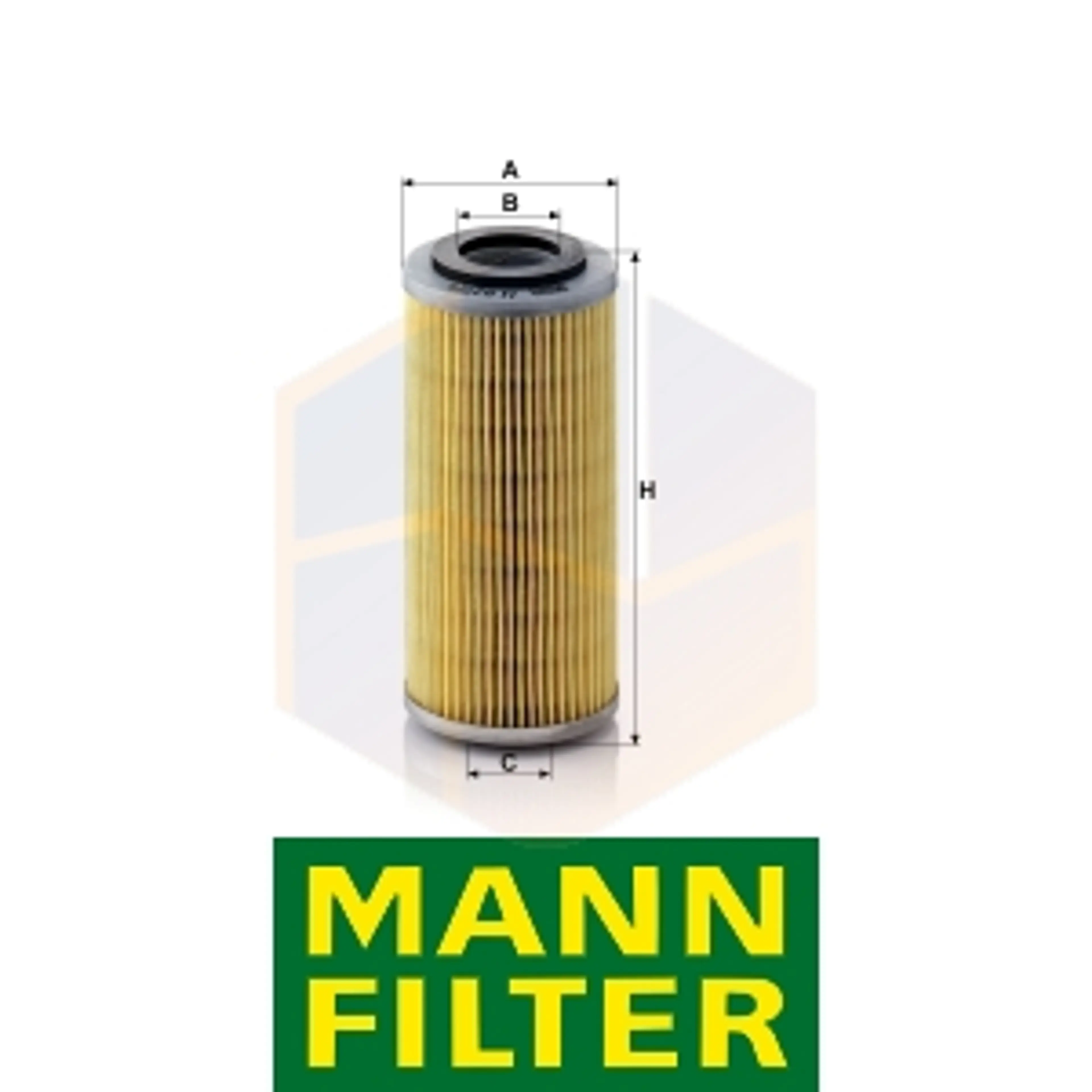 FILTRO ACEITE H 827/1 N MANN