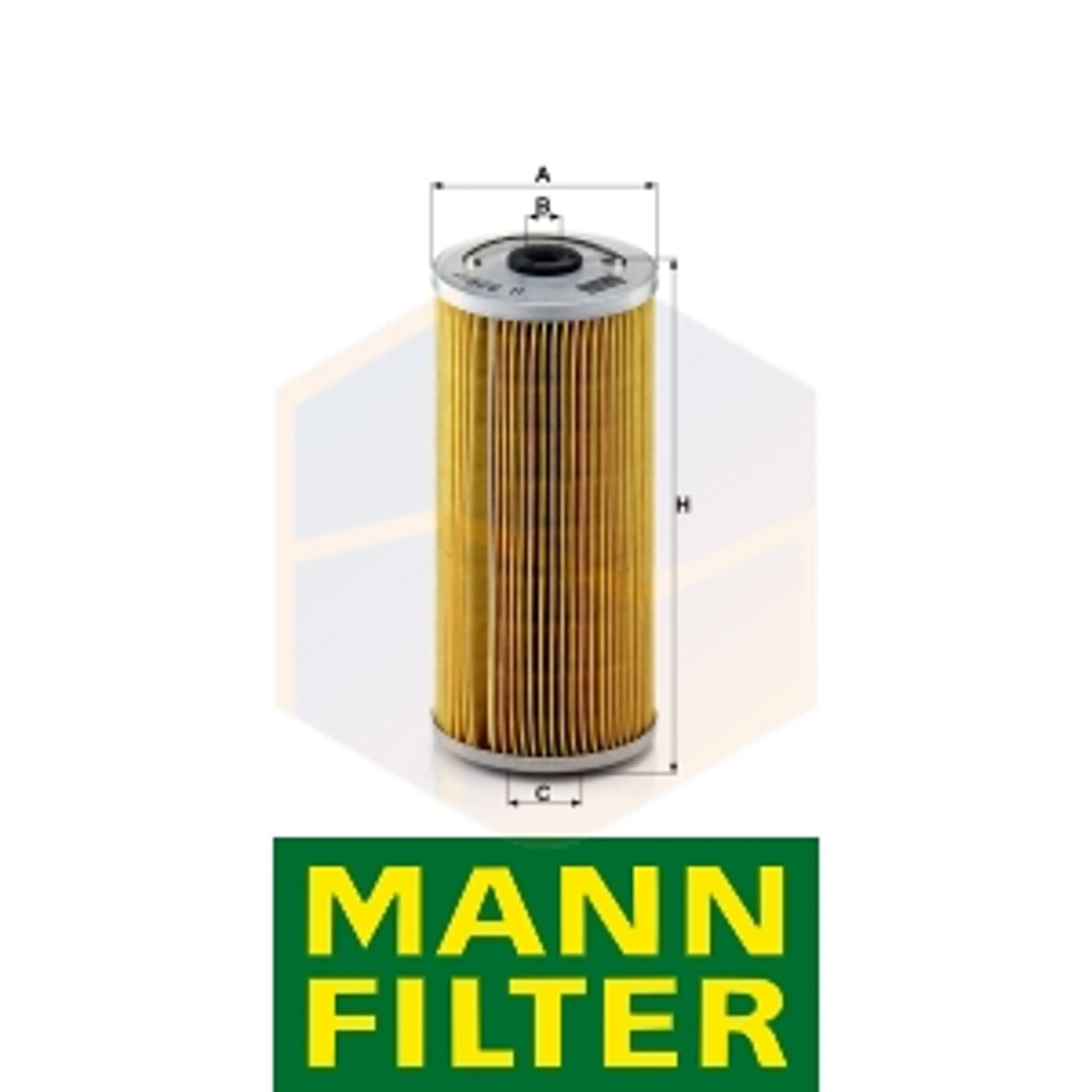 FILTRO ACEITE H 829/1 X MANN