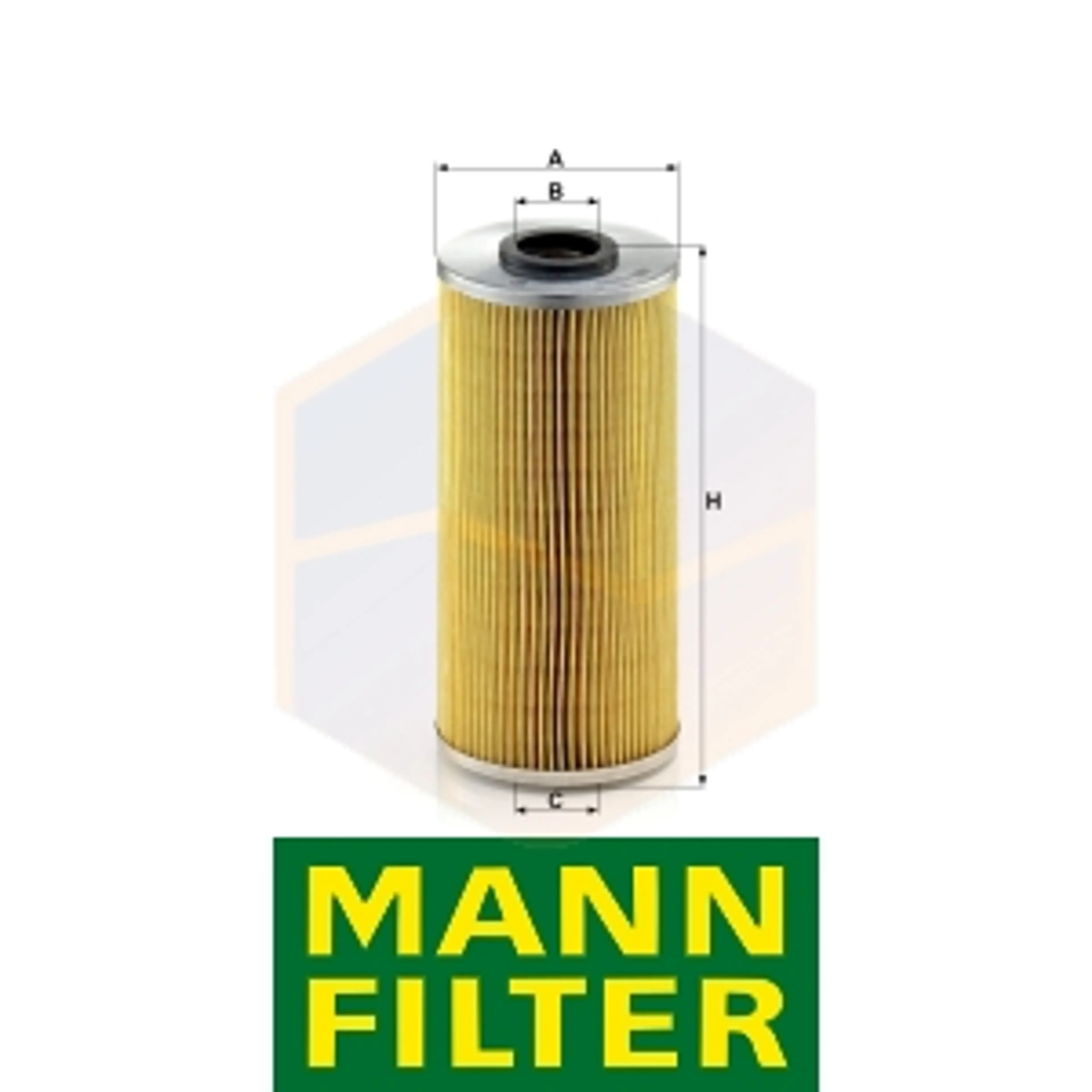 FILTRO ACEITE H 943/2 T MANN