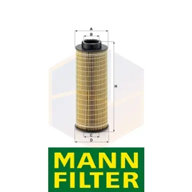 FILTRO ACEITE HU 1072 X MANN