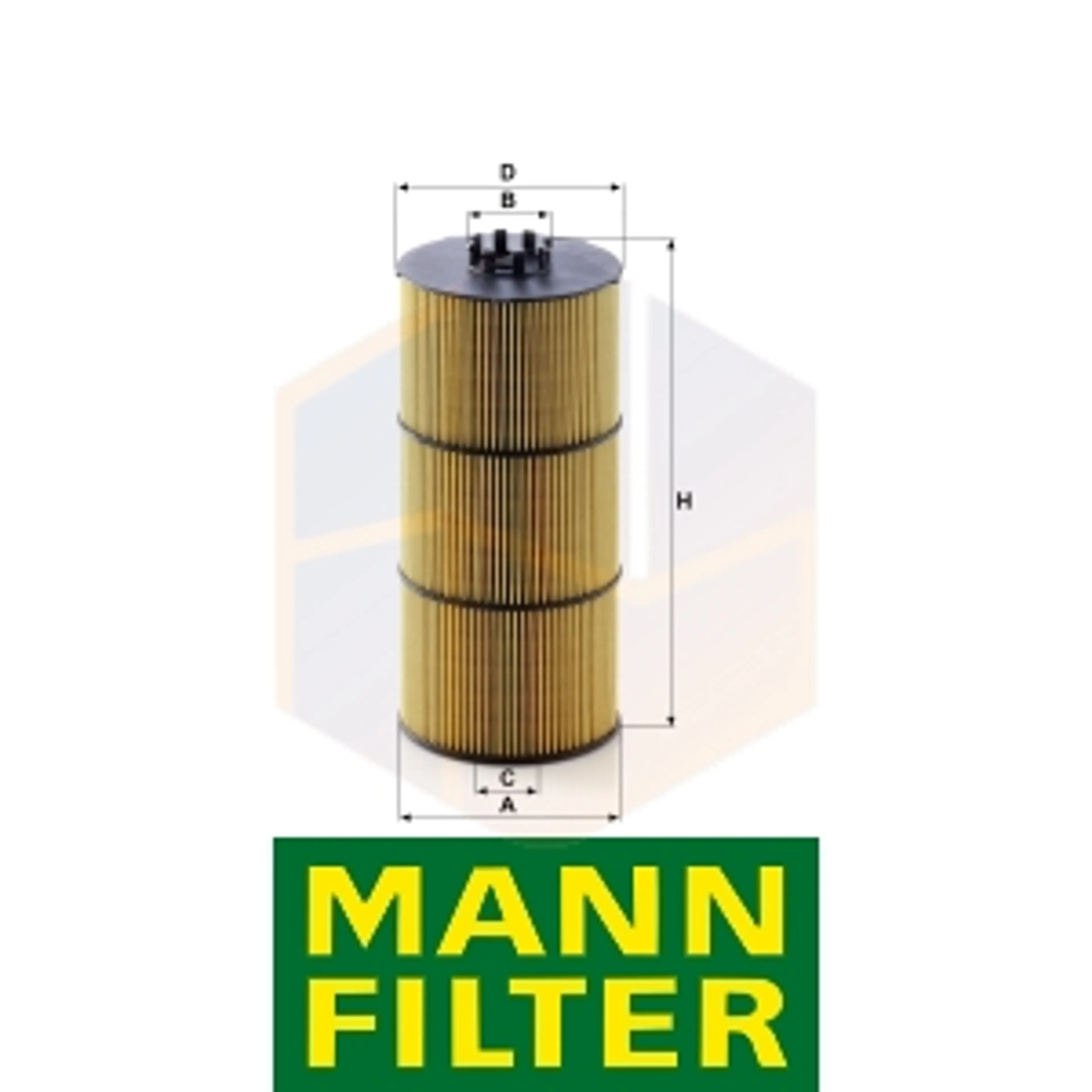 FILTRO ACEITE HU 12 001 Z MANN