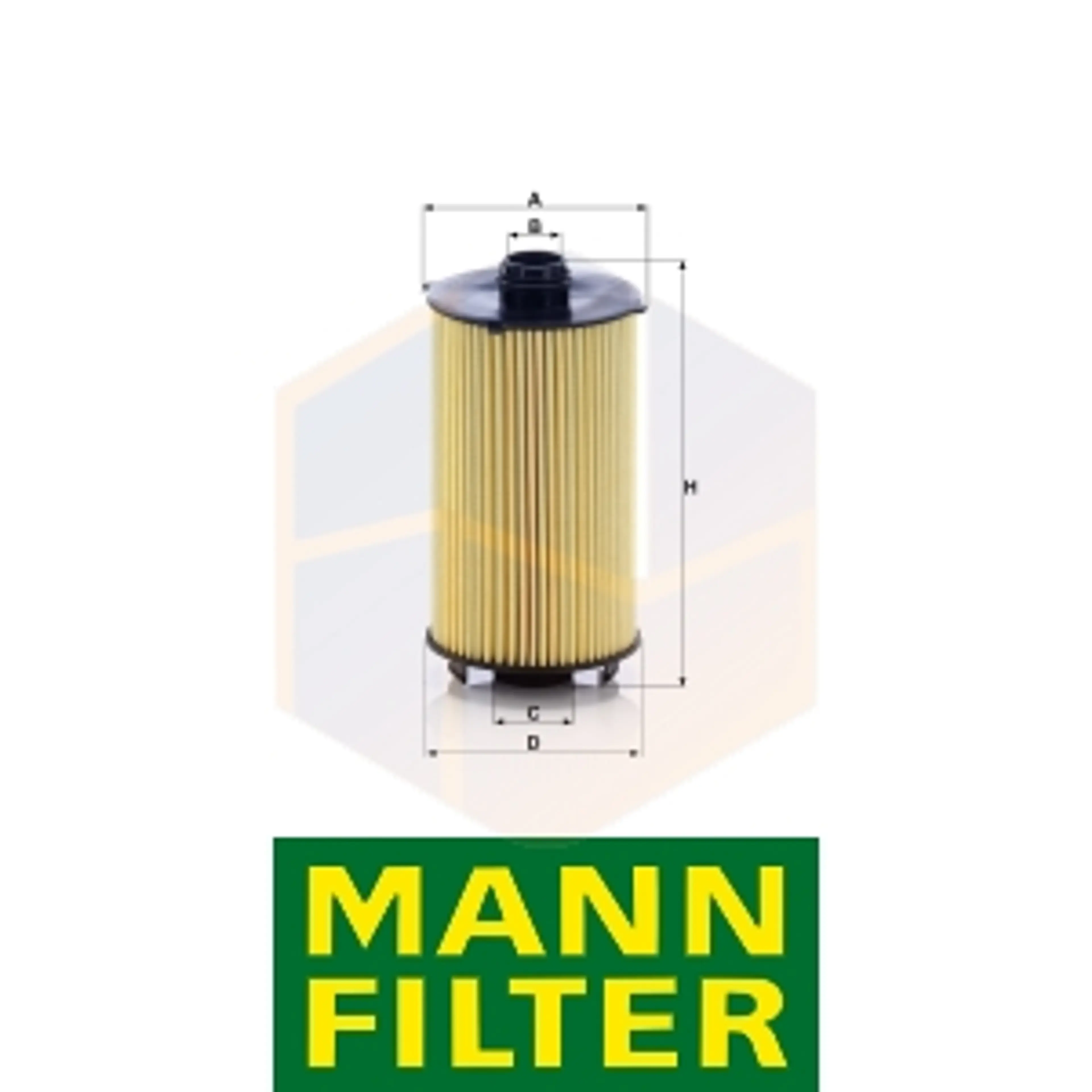 FILTRO ACEITE HU 12 007 X MANN