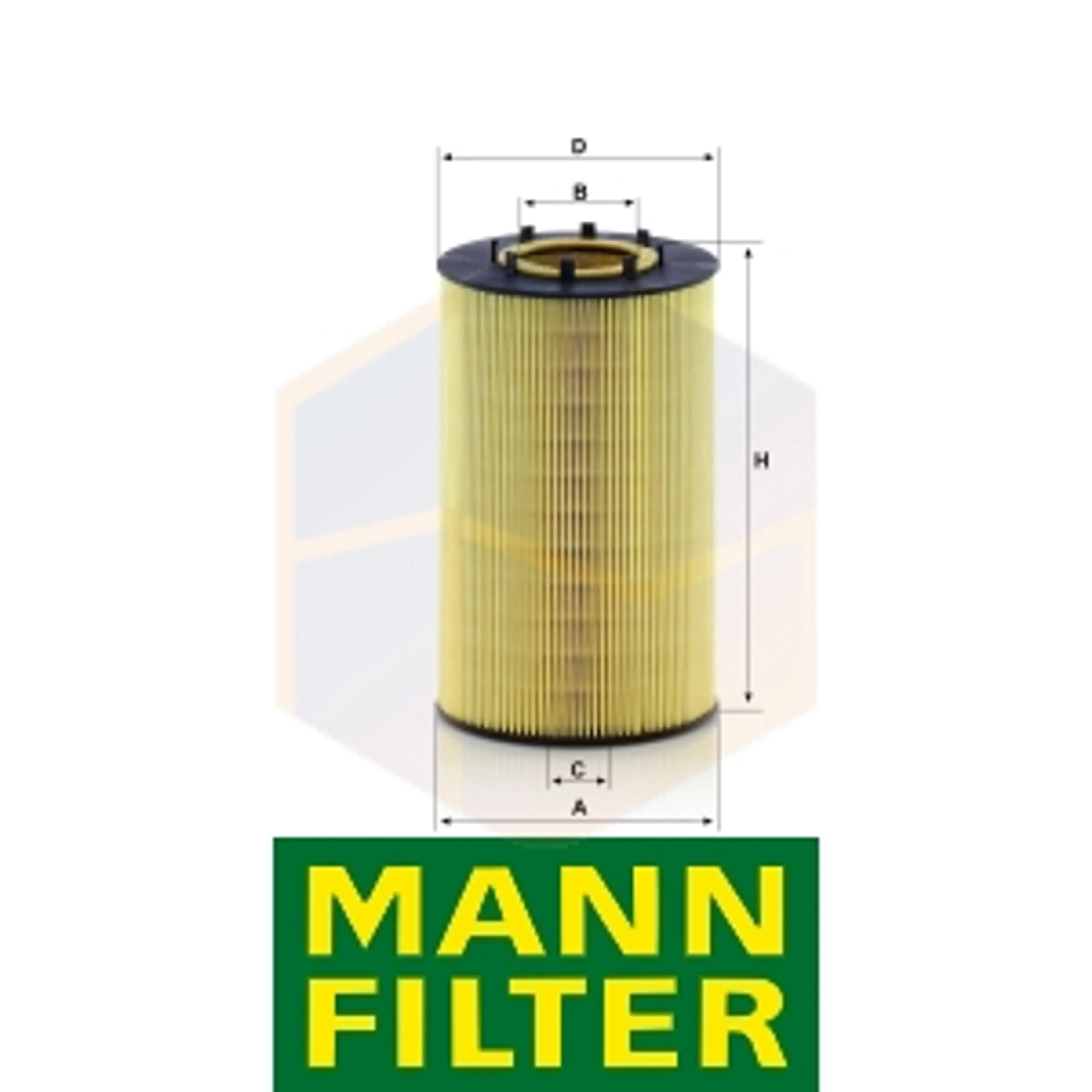 FILTRO ACEITE HU 12 122 X MANN