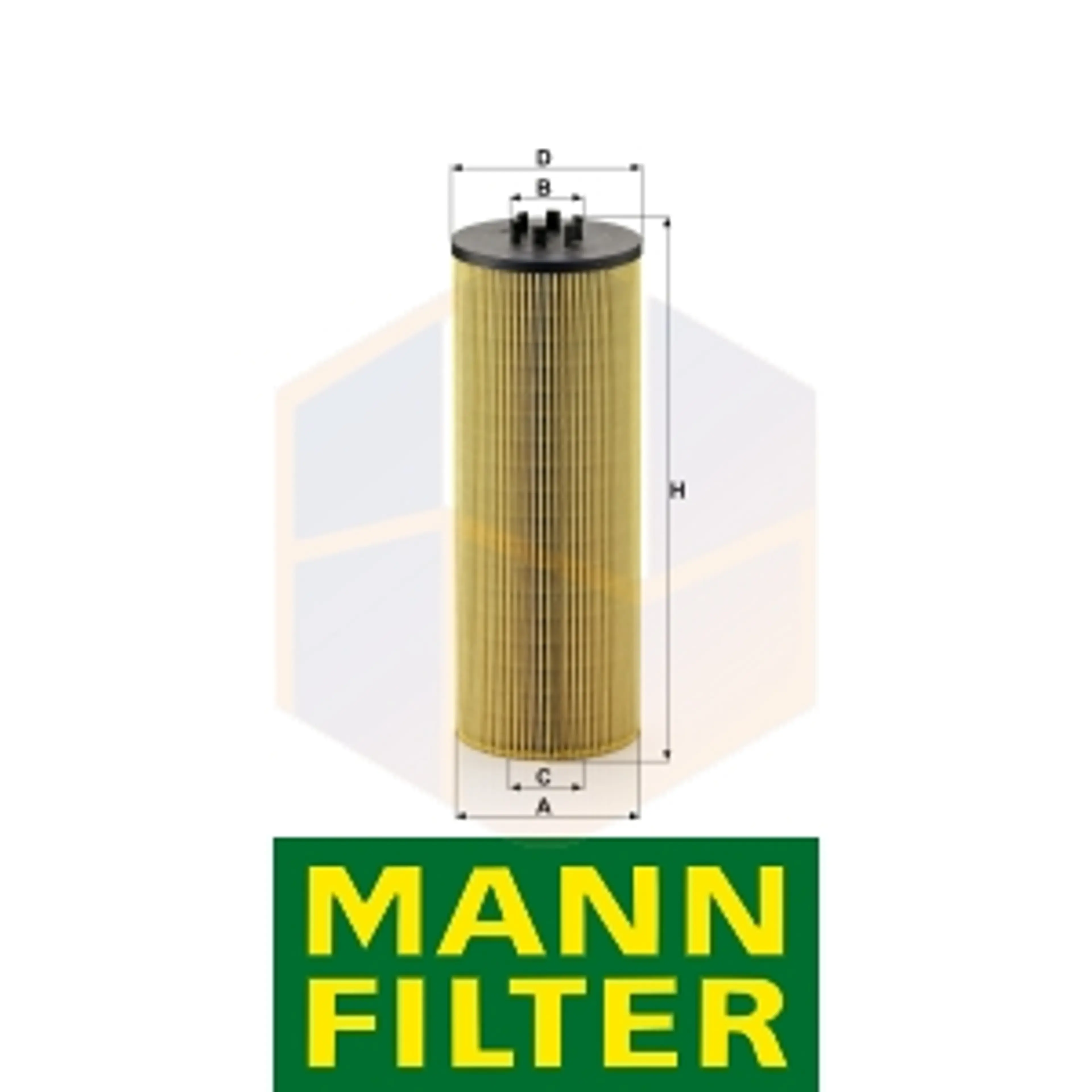 FILTRO ACEITE HU 12 140 X MANN