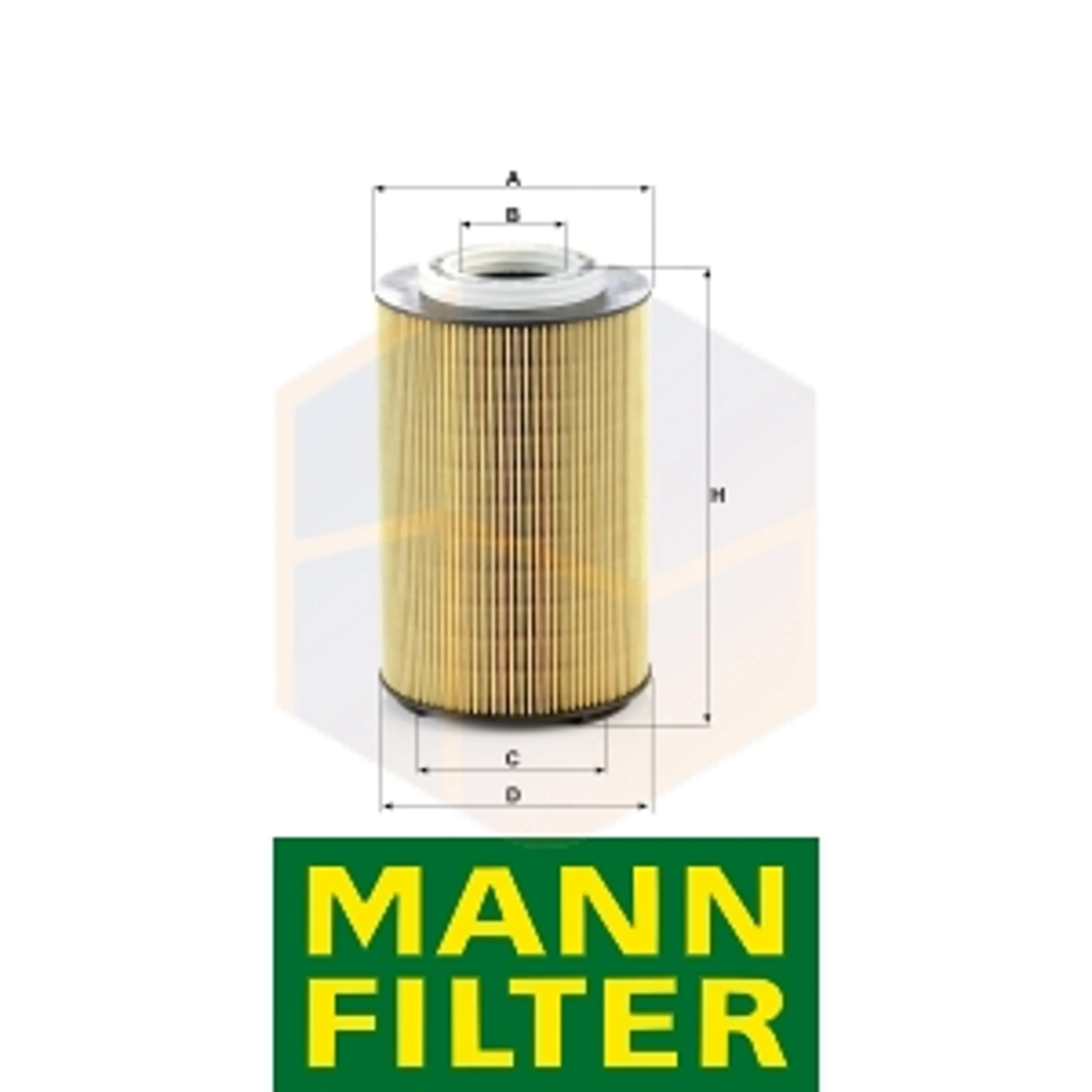 FILTRO ACEITE HU 1291/1 Z MANN