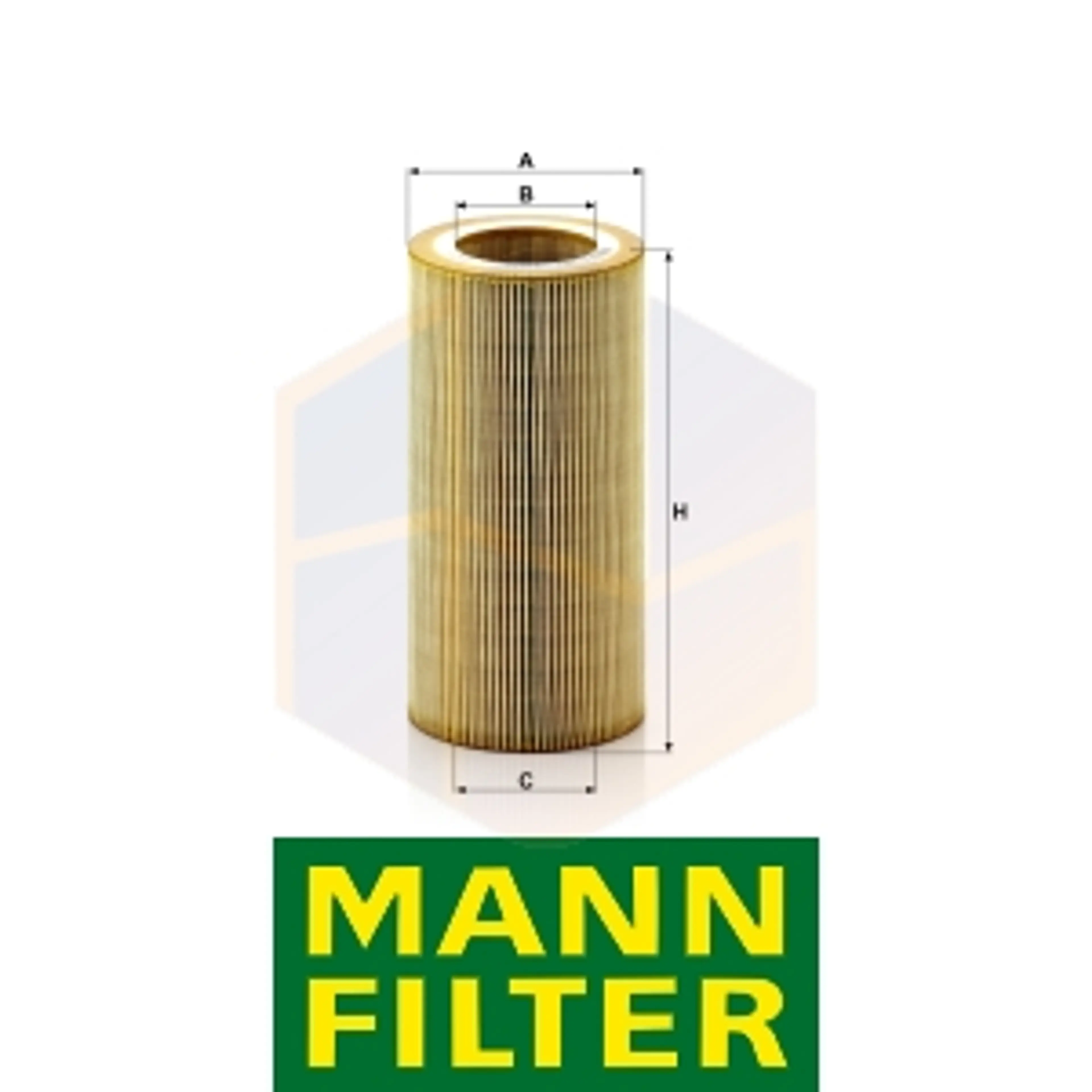 FILTRO ACEITE HU 1297 X MANN