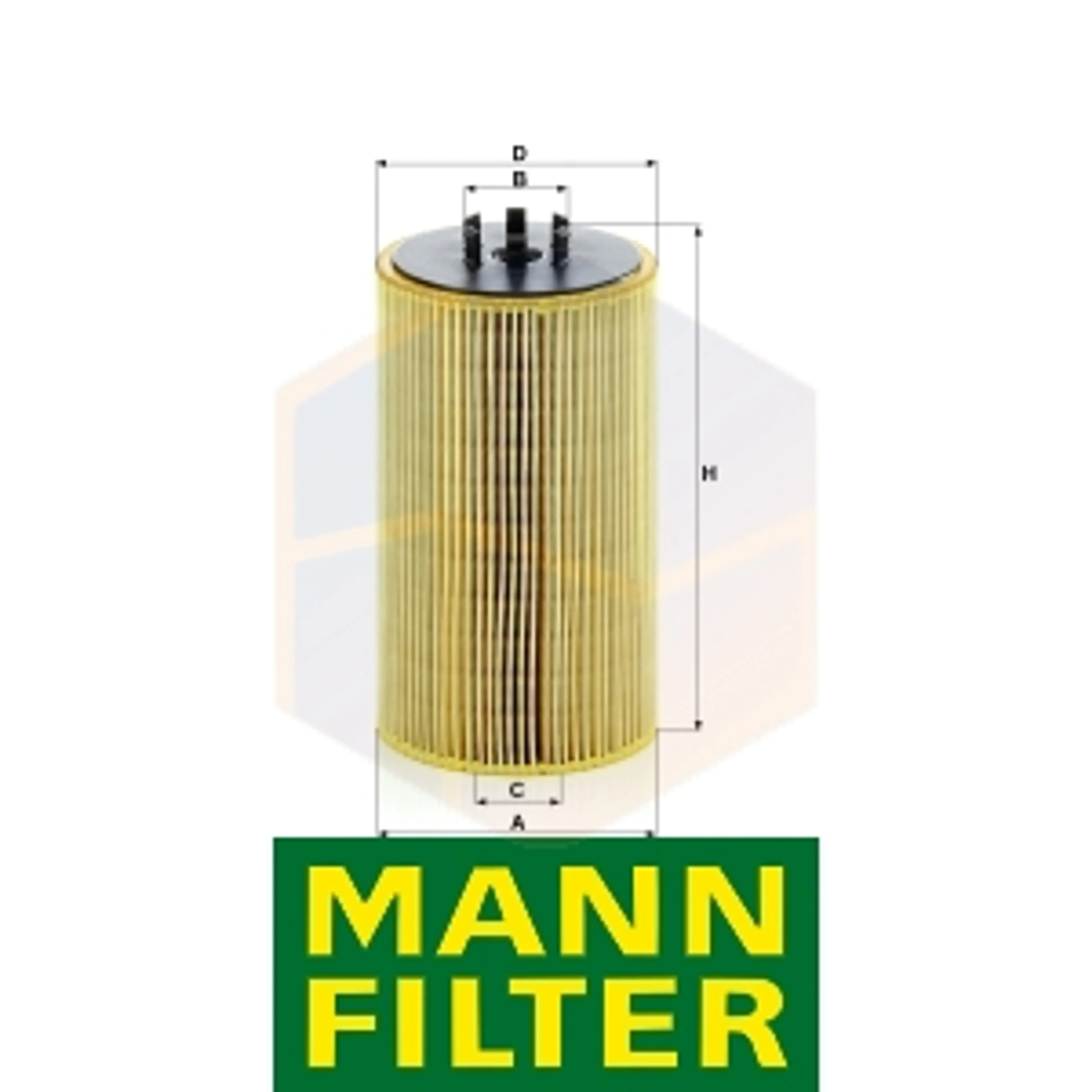 FILTRO ACEITE HU 13 125/3 X MANN