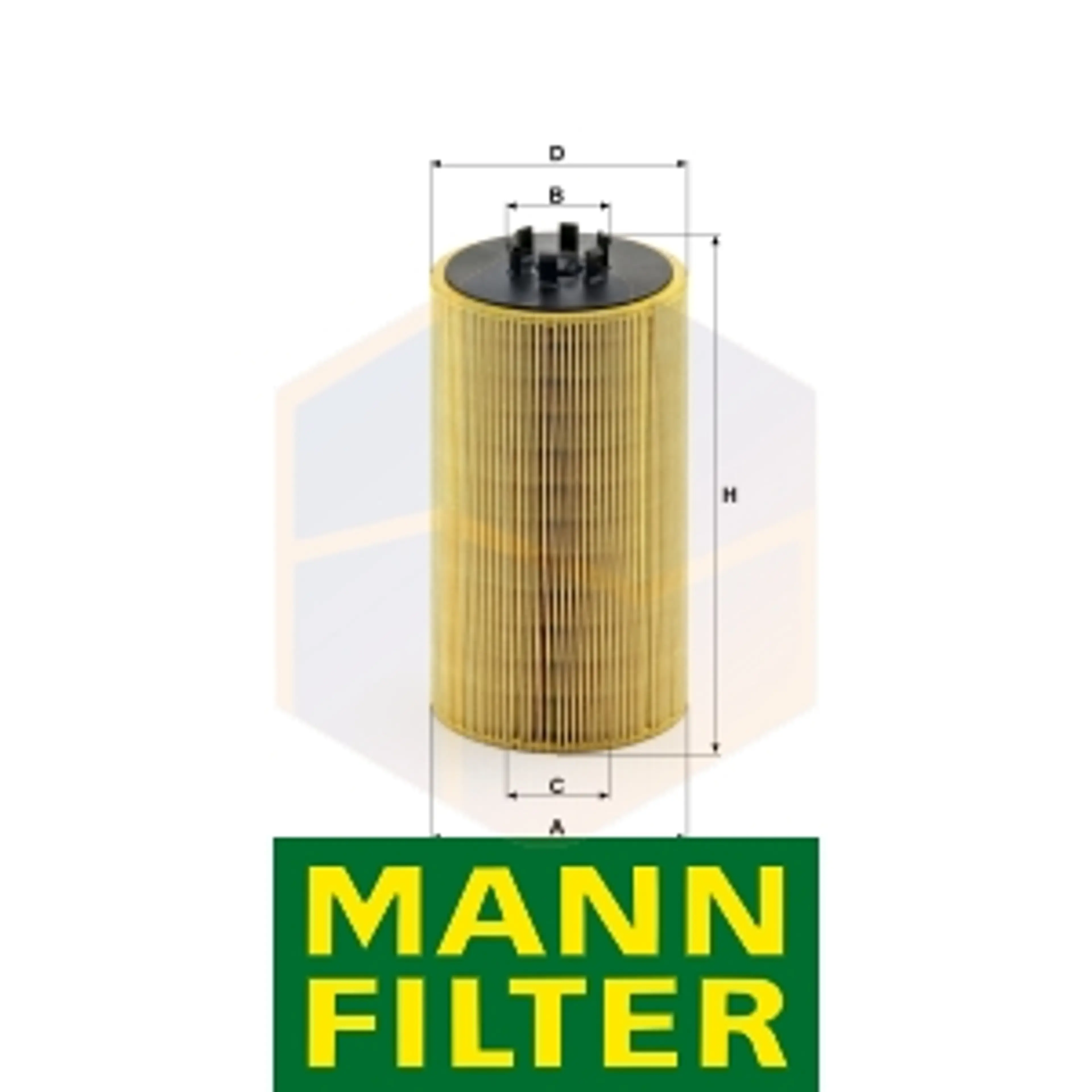 FILTRO ACEITE HU 1390 X MANN