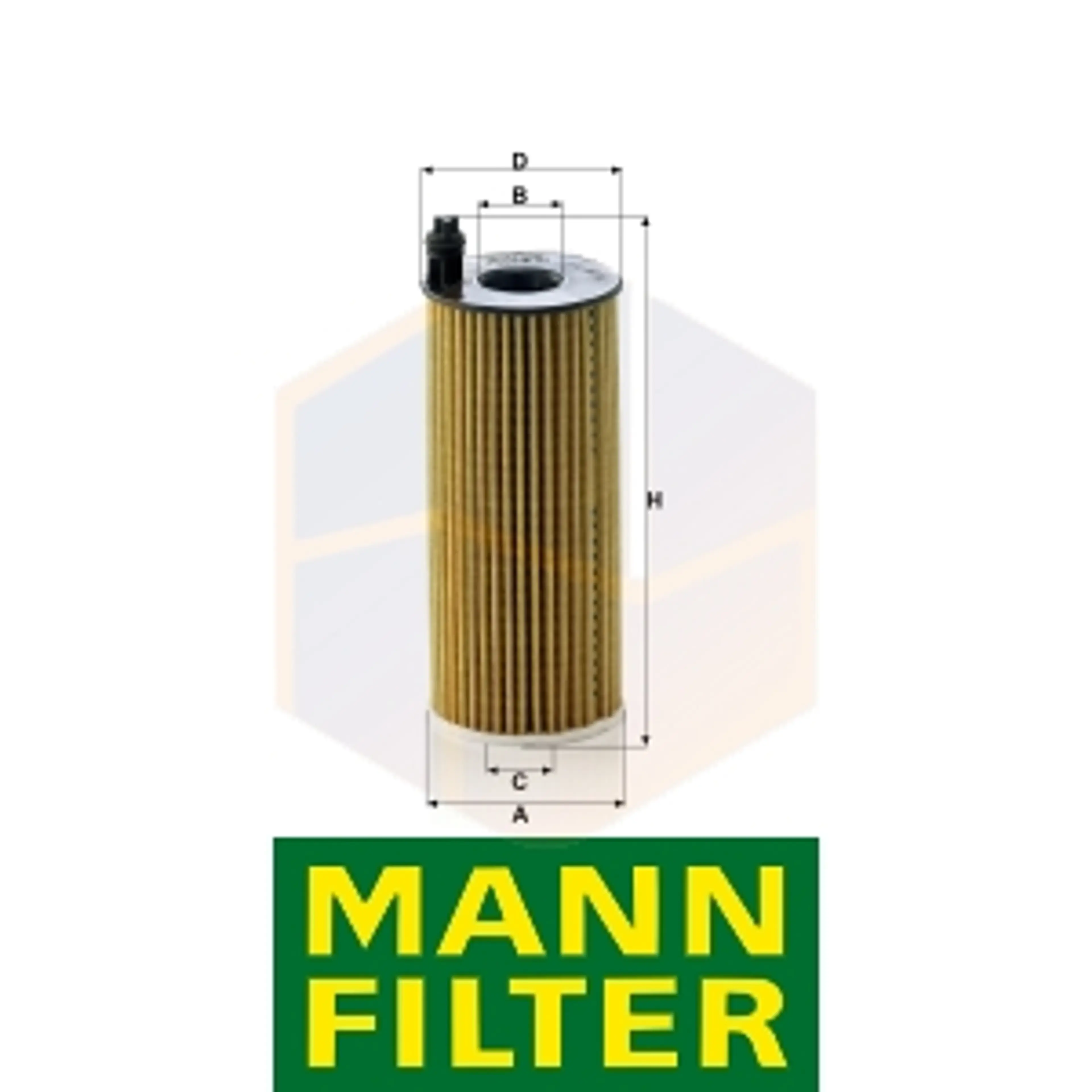 FILTRO ACEITE HU 6004 X MANN