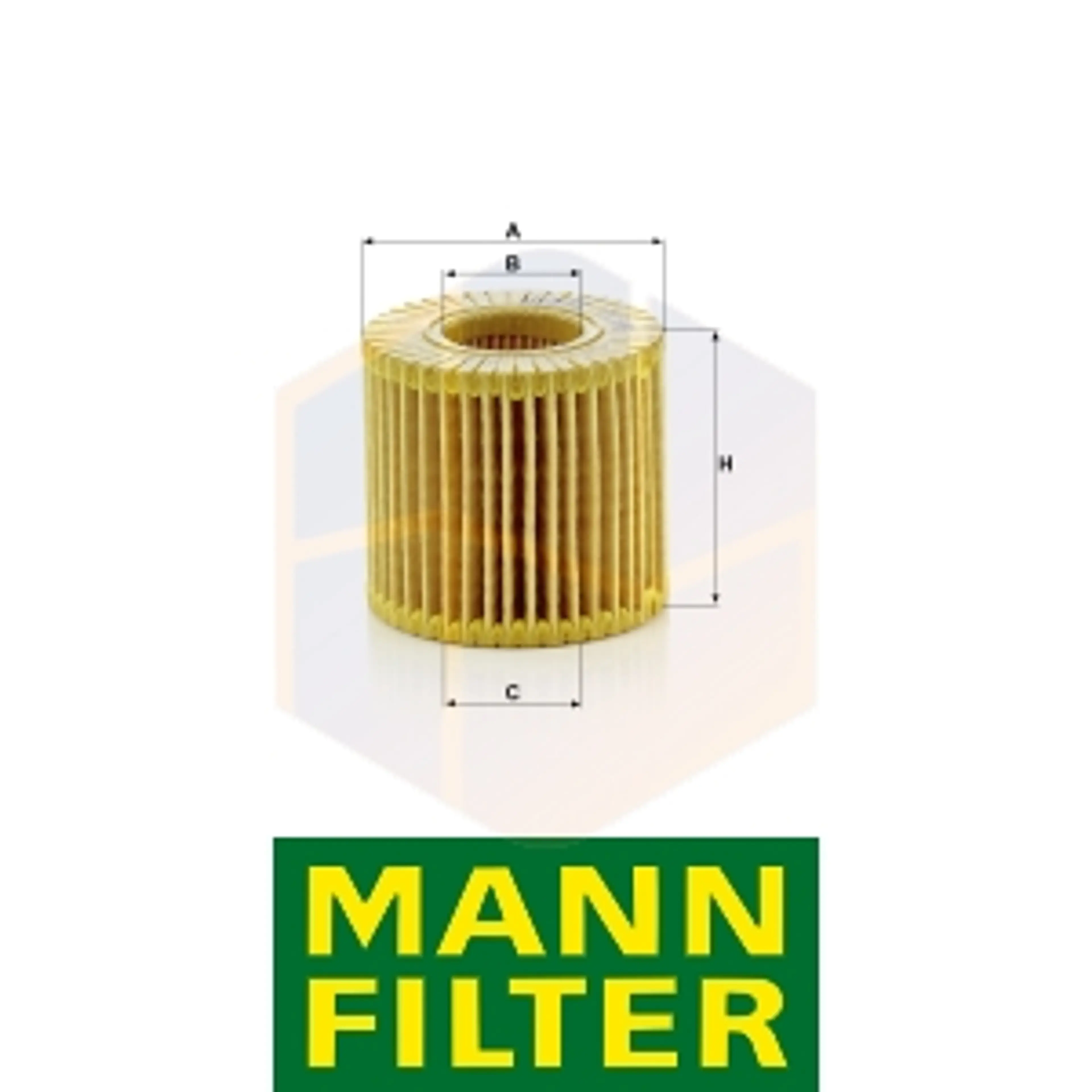 FILTRO ACEITE HU 6006 Z MANN